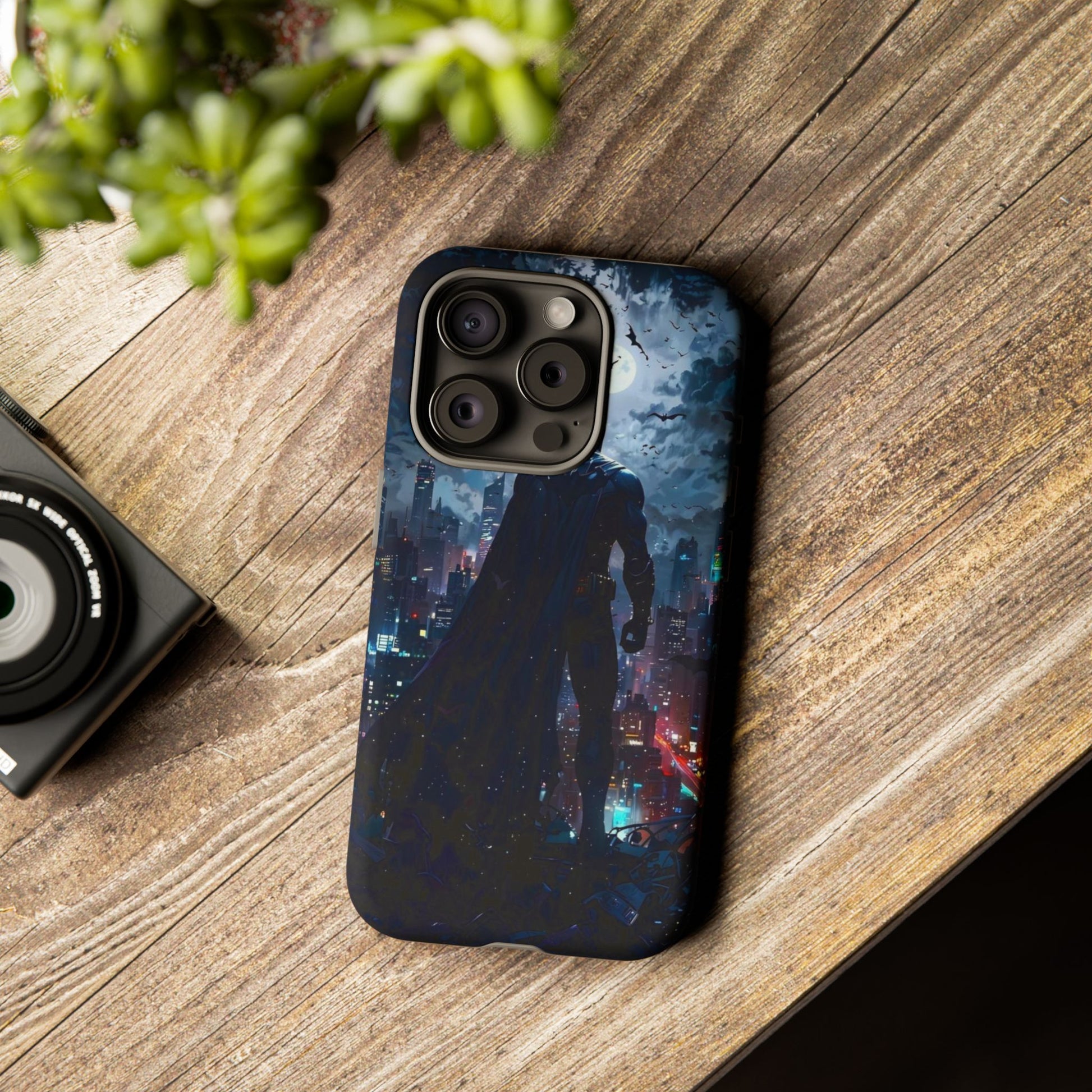 Gotham City Batman Tough Cases for iPhones, Samsung, and Pixel