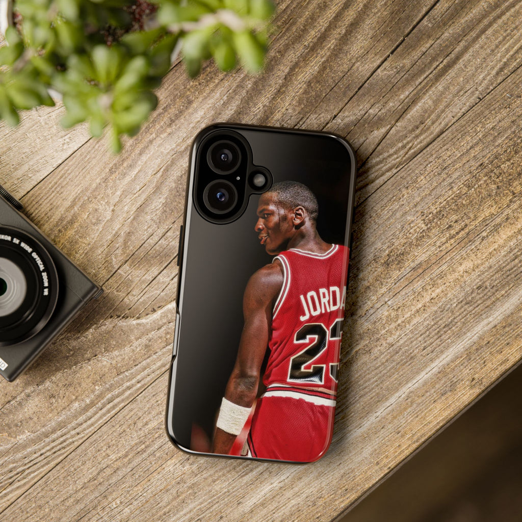Basketball Legend Michael Jordan Tough Cases for iPhones, Samsung, and Pixel