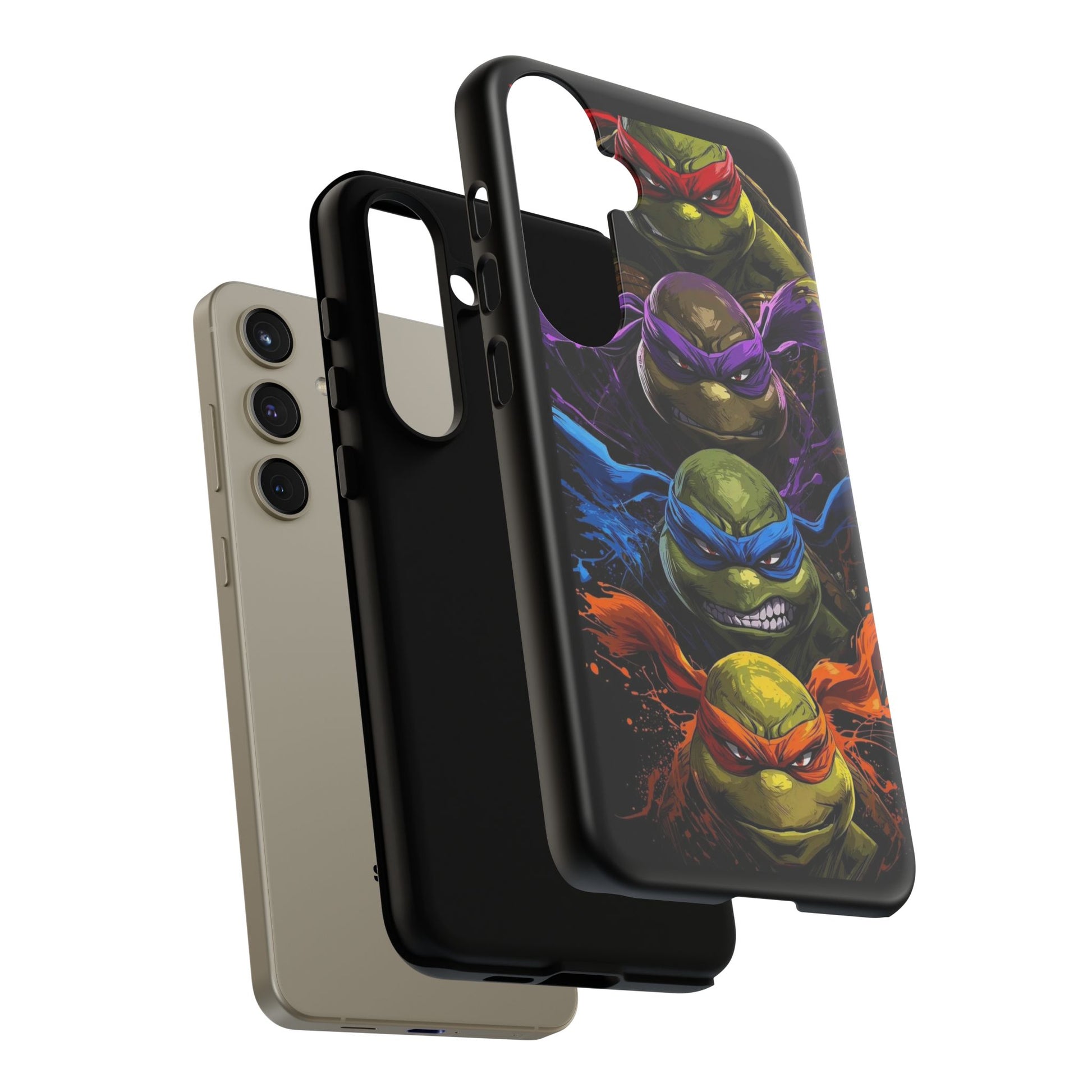 Ninja Turtles Tough Cases for iPhones, Samsung, and Pixel