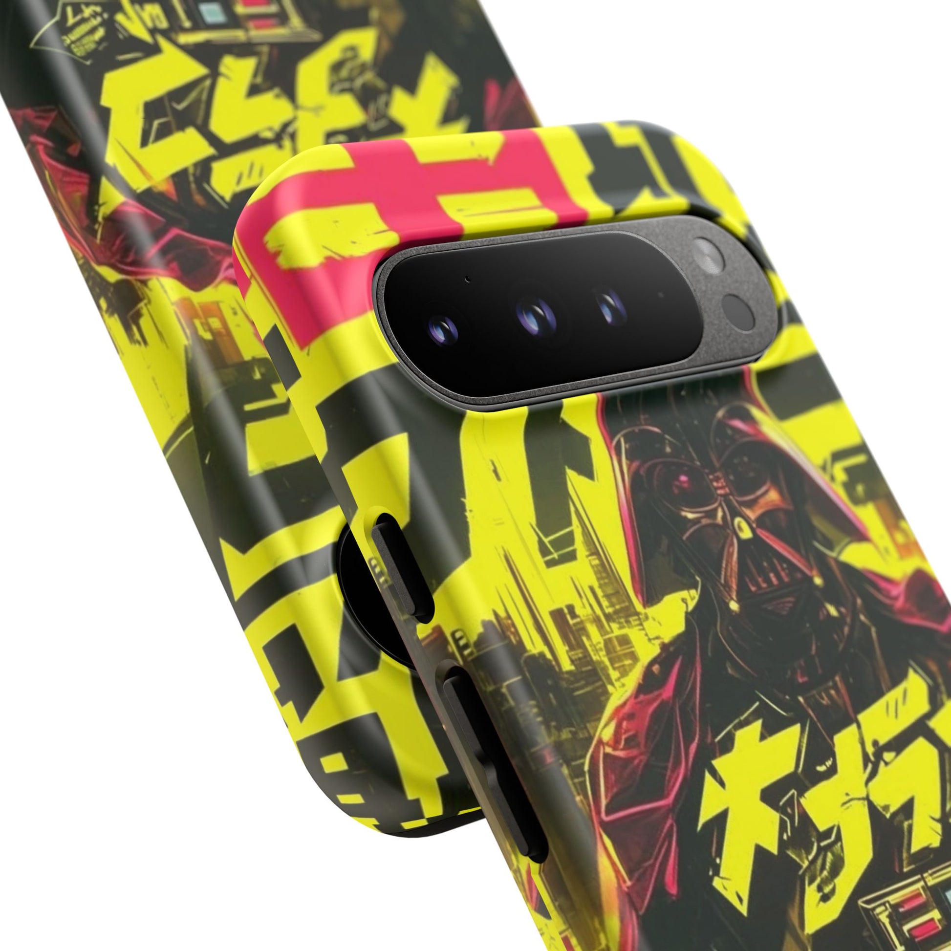 Cyberpunk X Vader Tough Cases for iPhones, Samsung, and Pixel