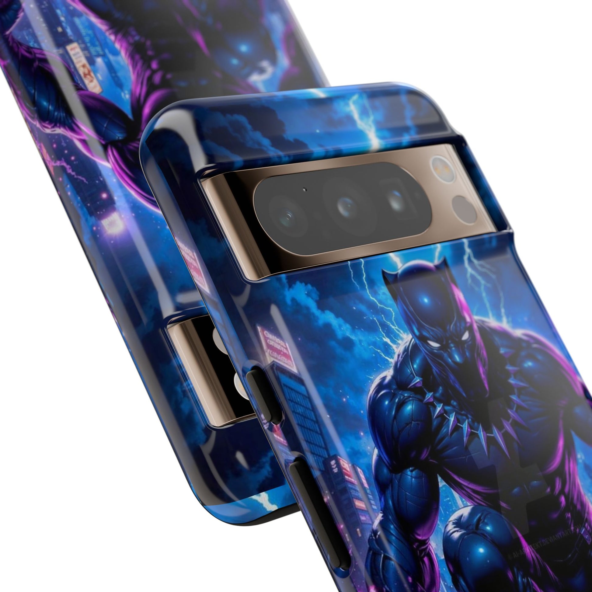 Black Panther Phone Case, Tough Cases for iPhones, Samsung, and Pixel