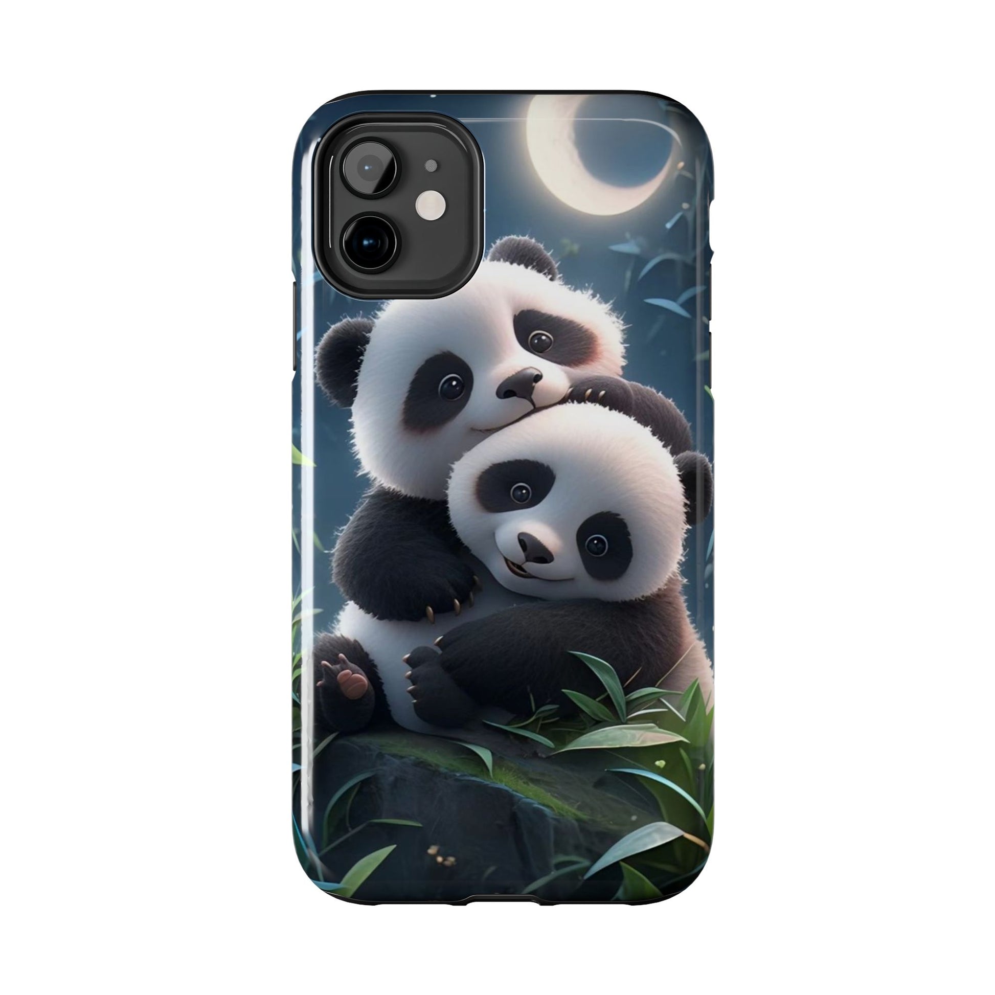 Hugging Pandas Theme Phone Cases for iPhones & Samsung Phones