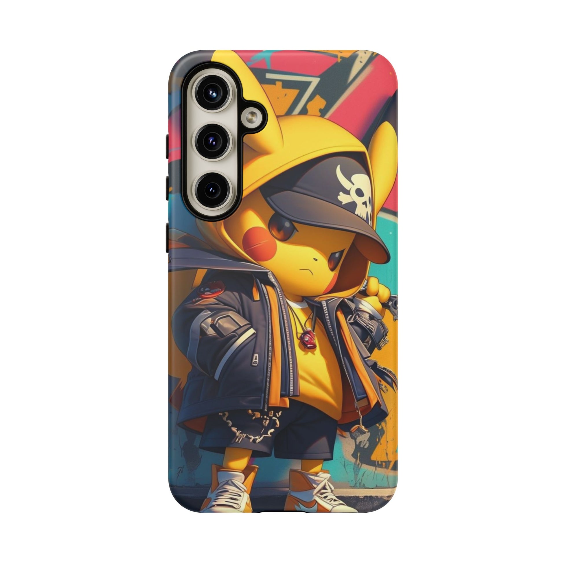 Cute Poke Bear Phone Case, Tough Cases for iPhones, Samsung, and Pixel