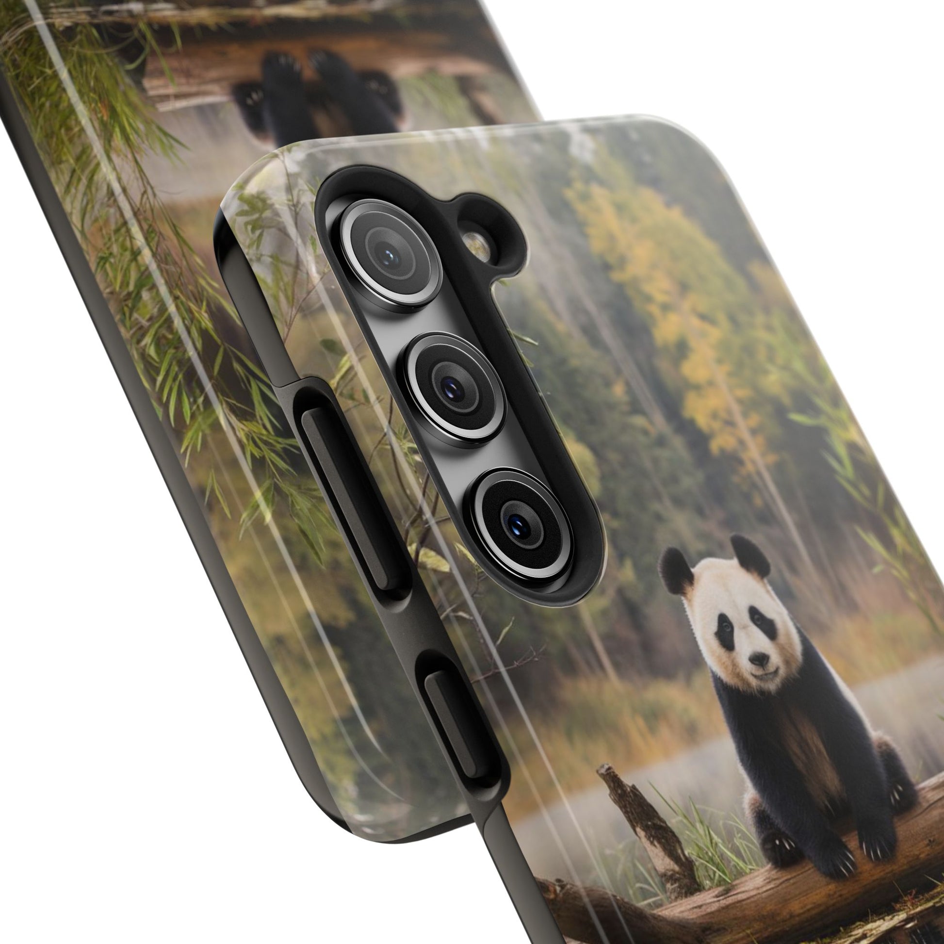 Cute Panda Theme Phone Cases for iPhones & Samsung Phones