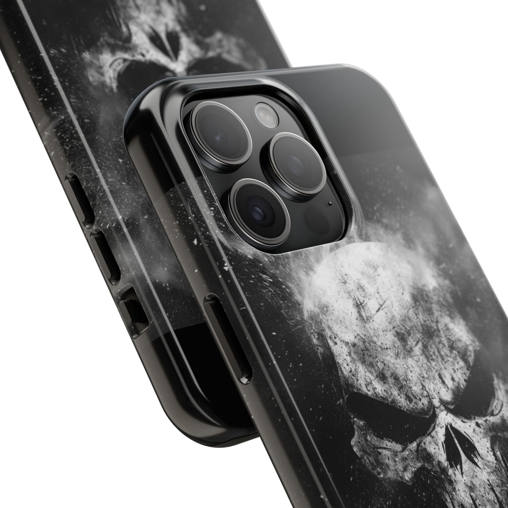 Smoking Skull Theme Phone Case for iPhone & Samsung Galaxy Phones