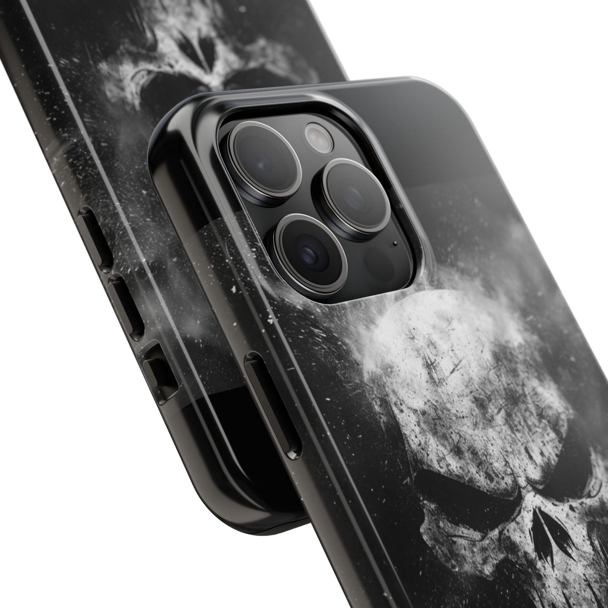 Smoking Skull Theme Phone Case for iPhone & Samsung Galaxy Phones