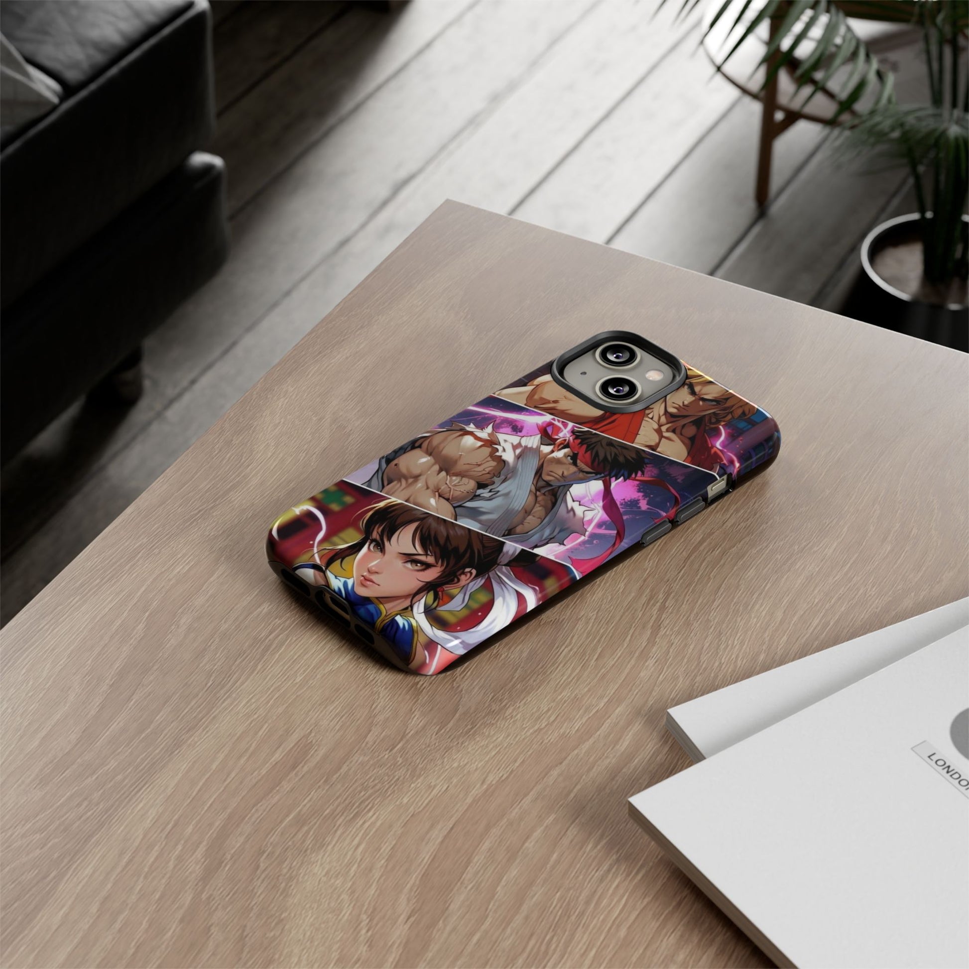 Street Fighter Gamer Theme Tough Cases for iPhones, Samsung, and Pixel