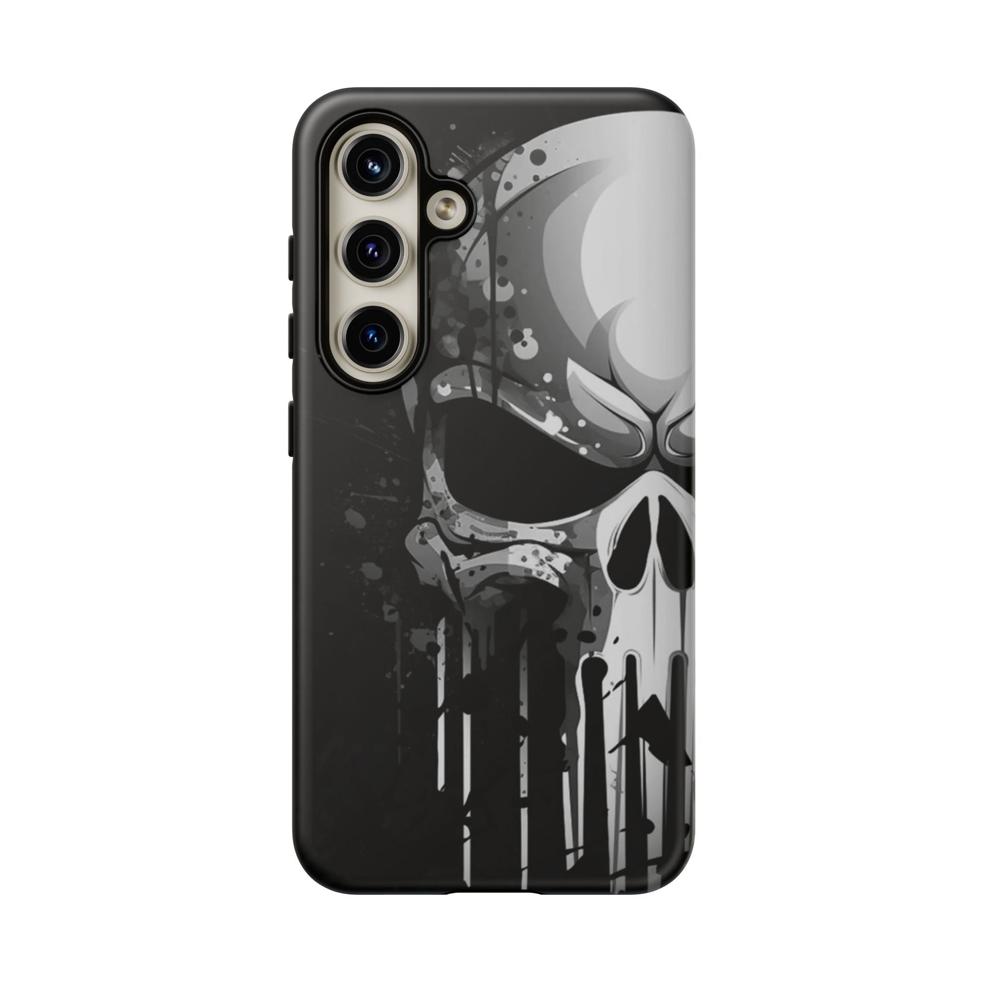 Punisher Skull Tough Cases for iPhones, Samsung, and Pixel