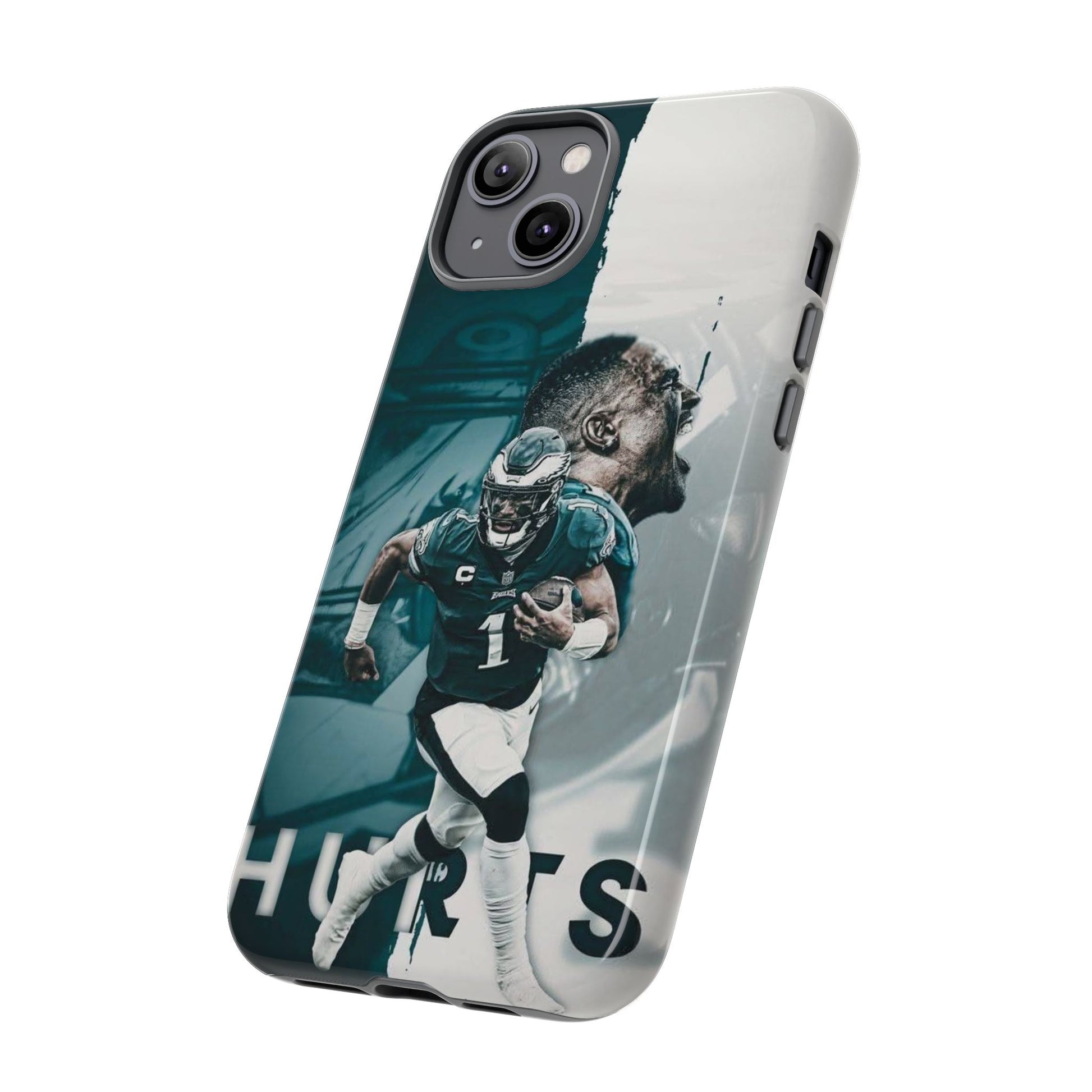 Jalen Hurts Eagles Football Tough Cases for iPhones, Samsung, and Pixel