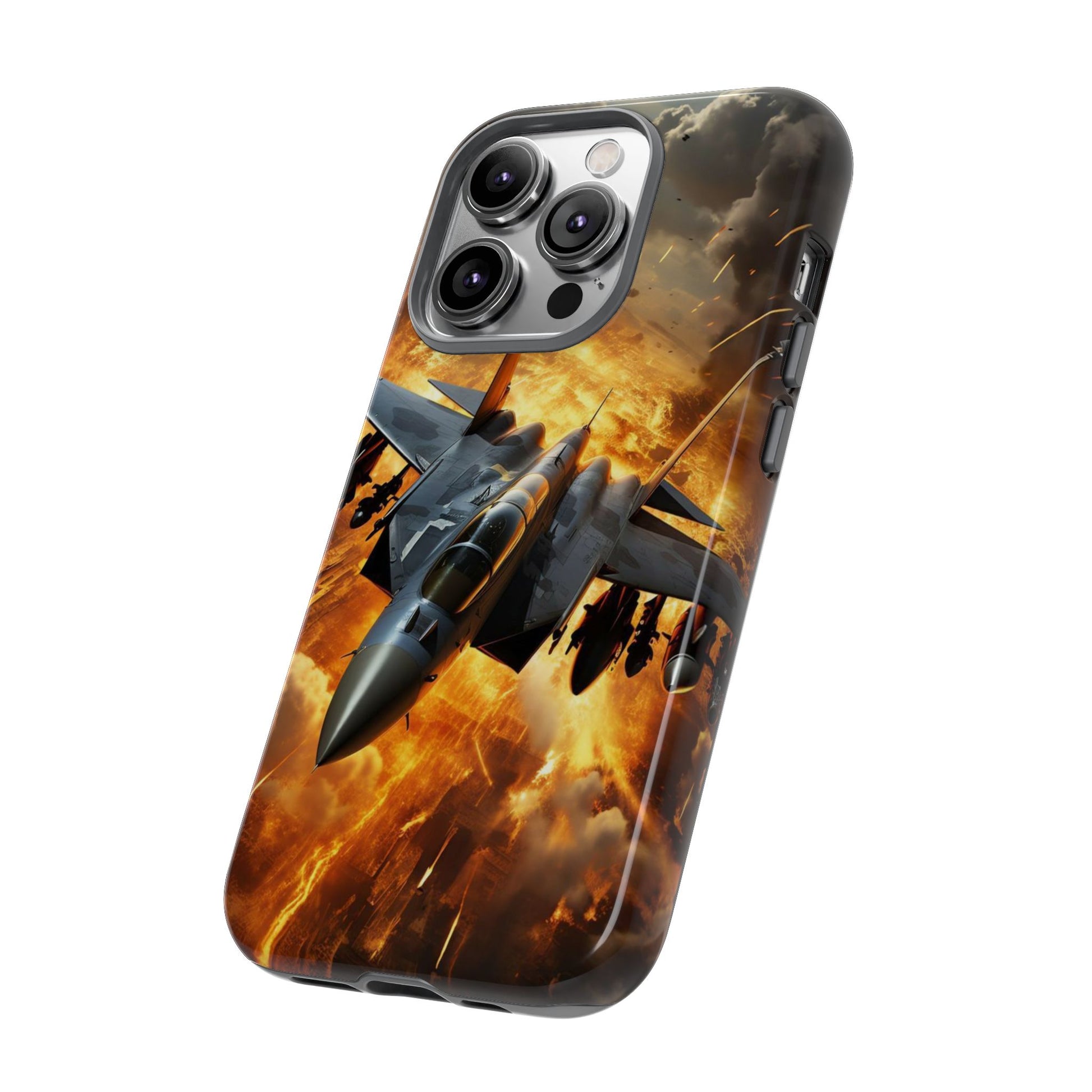 F-15 Fighter Jet Tough Cases for iPhones, Samsung, and Pixel