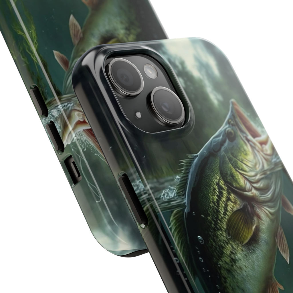 Large Mouth Bass Theme Phone Cases for iPhones & Samsung Phones