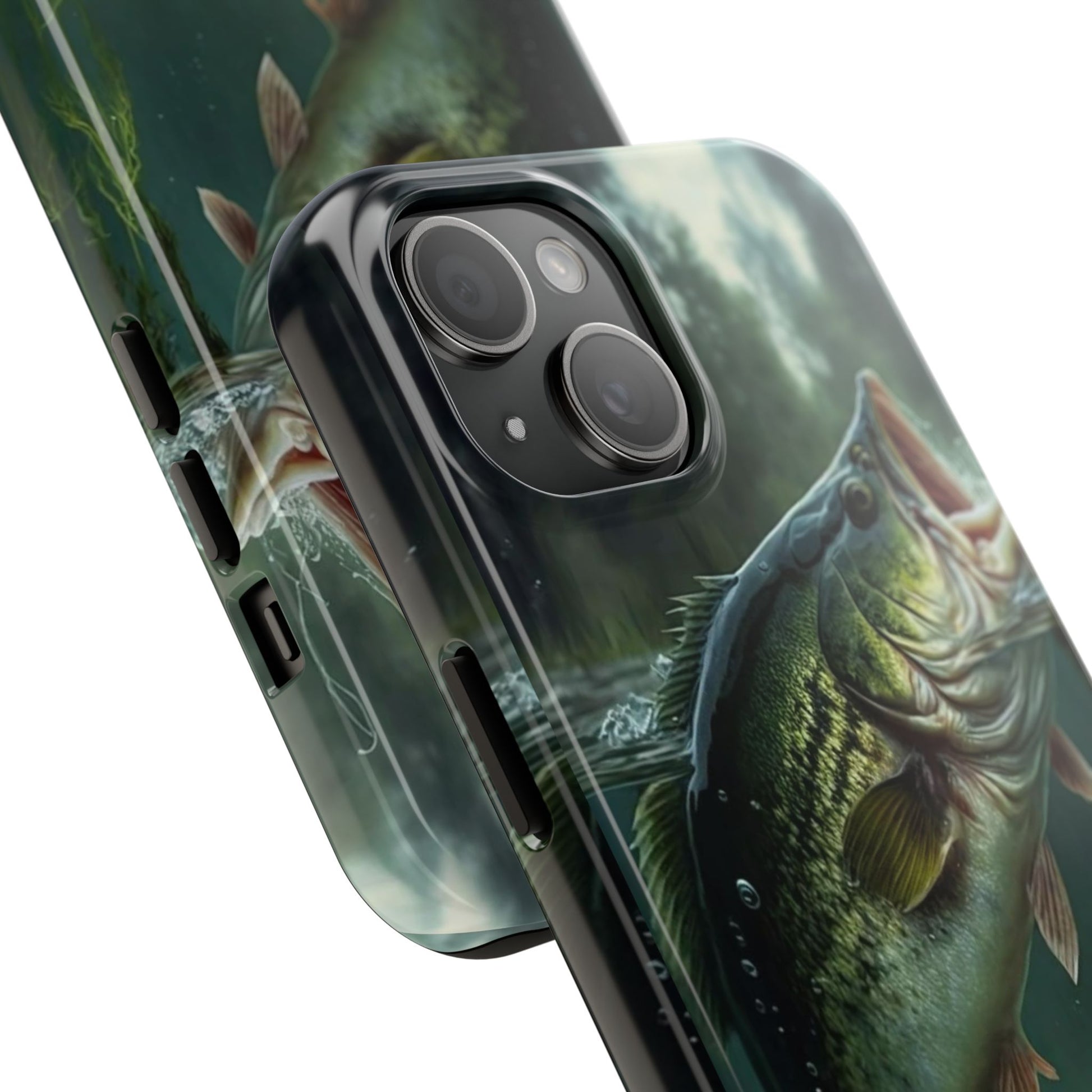 Large Mouth Bass Theme Phone Cases for iPhones & Samsung Phones