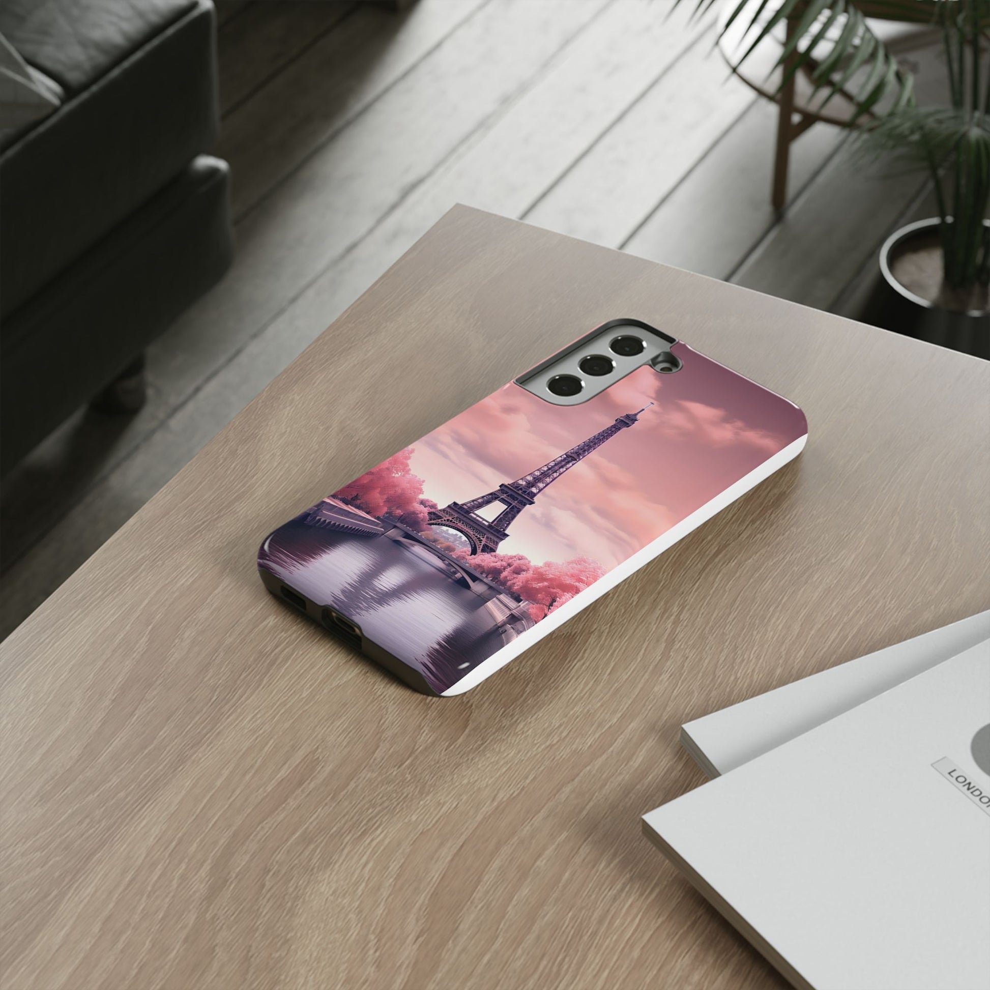 Eiffel Tower Paris Tough Cases for iPhones, Samsung, and Pixel