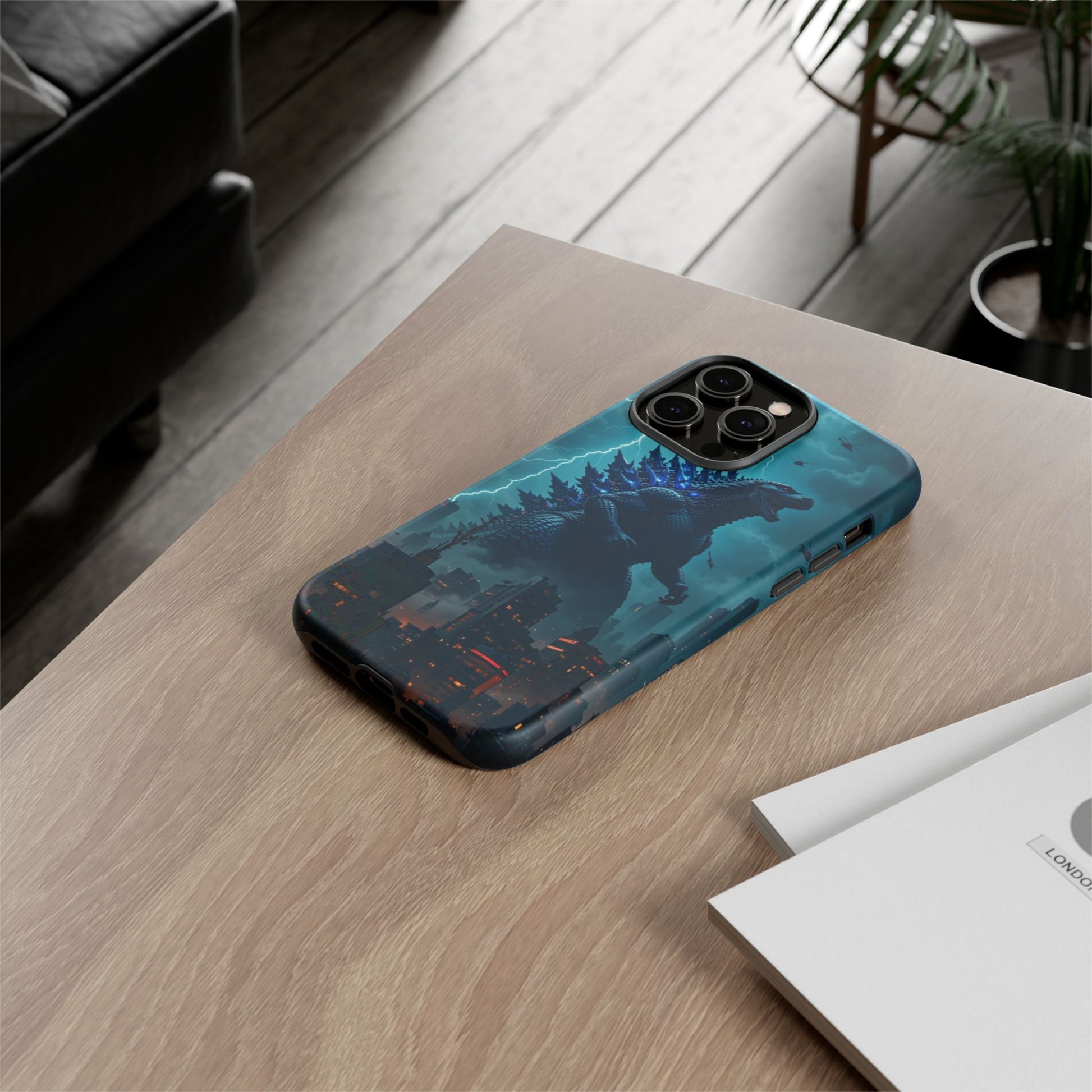 Godzilla Phone Case, Tough Cases for iPhones, Samsung, and Pixel