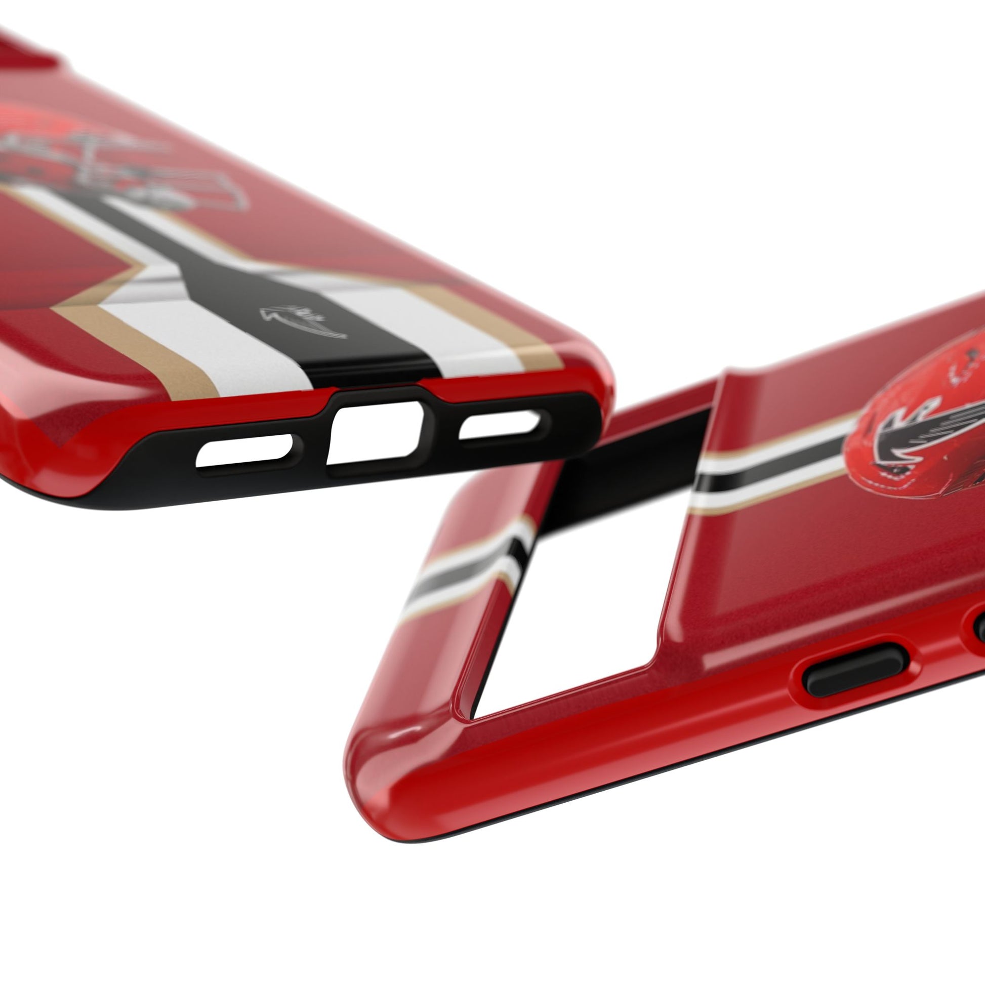 Atlanta Falcons Football Helmet Logo Tough Cases for iPhones, Samsung, and Pixel