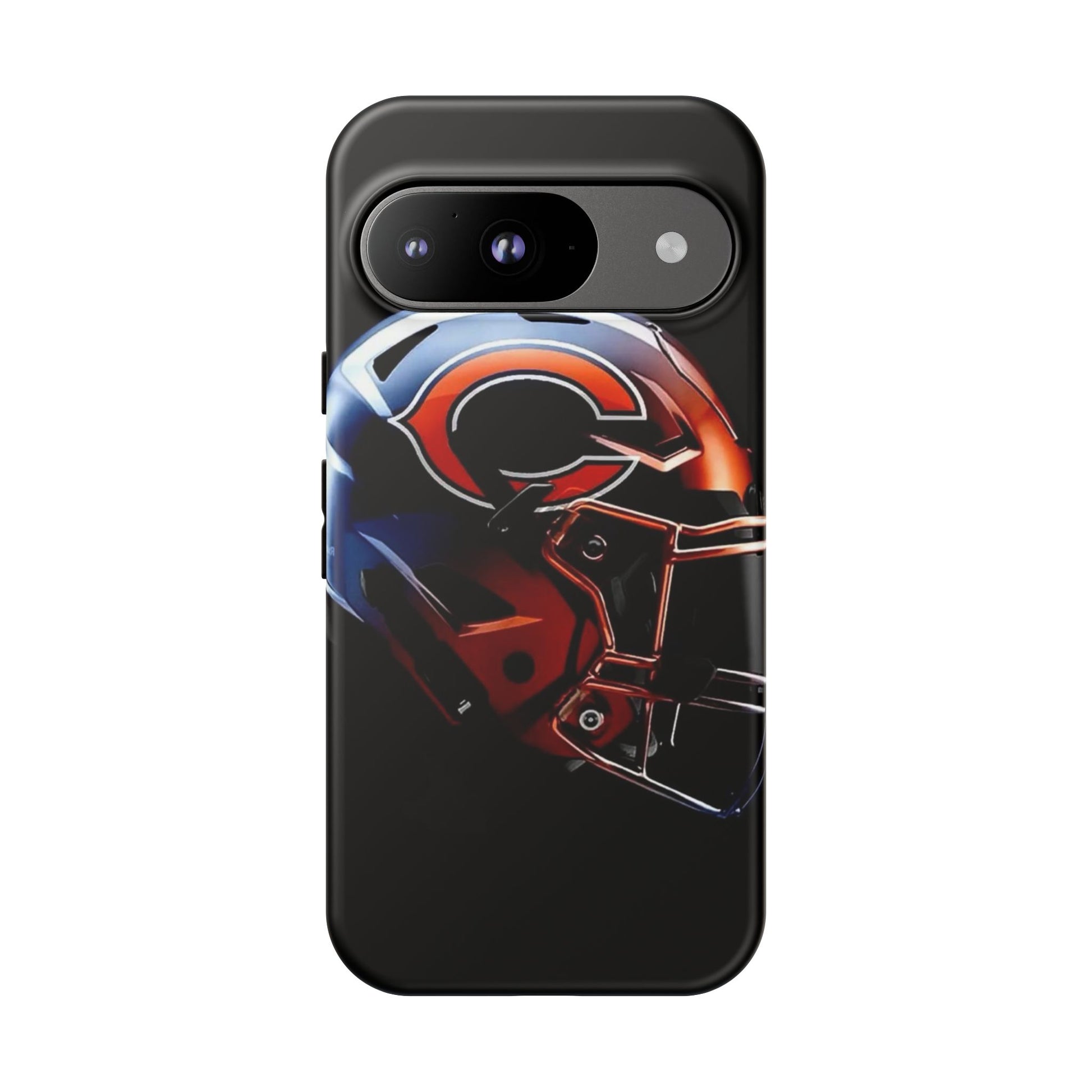 Football Helmet Chicago Bears Phone Case, Tough Cases for iPhones, Samsung, and Pixel