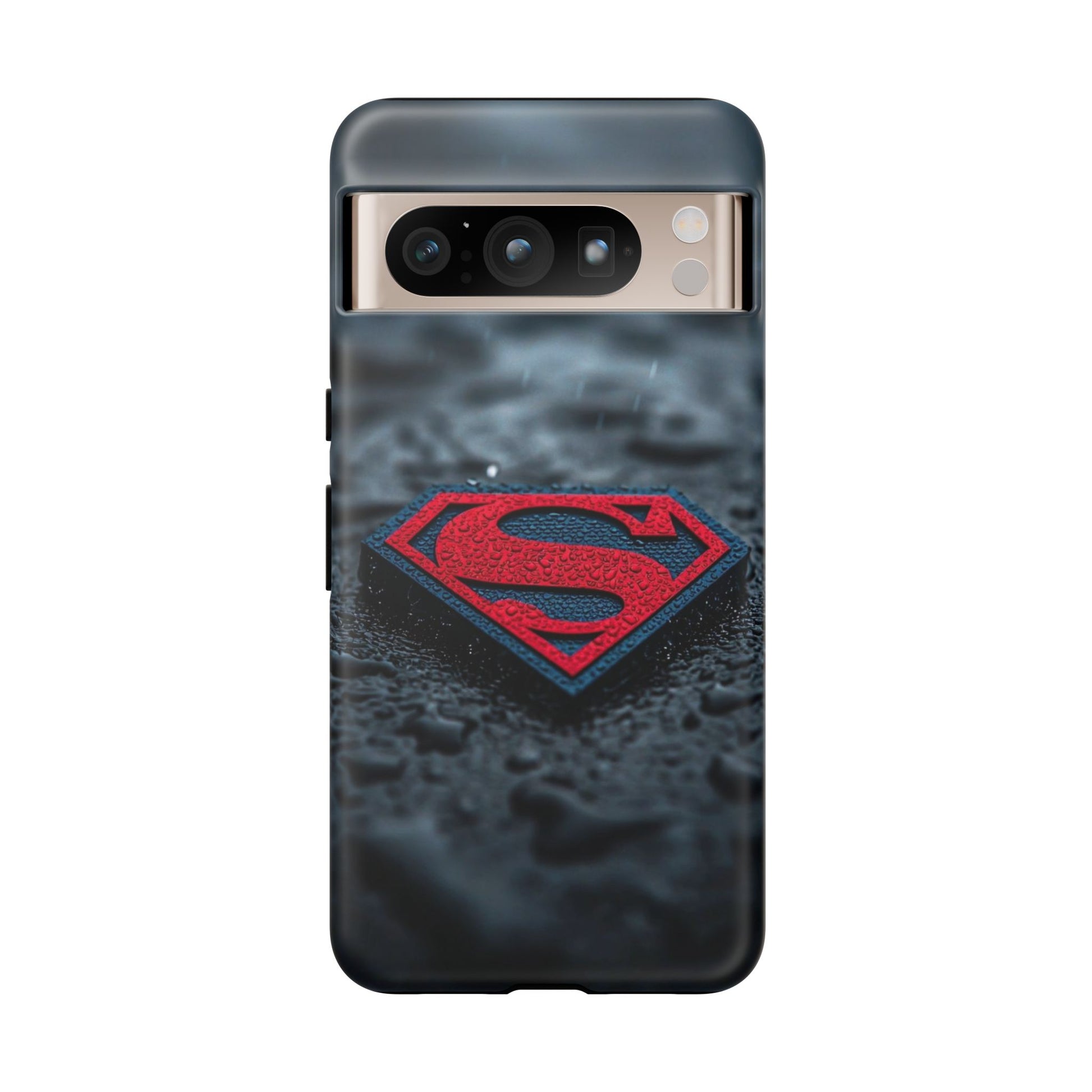 Superman Logo Tough Cases for iPhones, Samsung, and Pixel