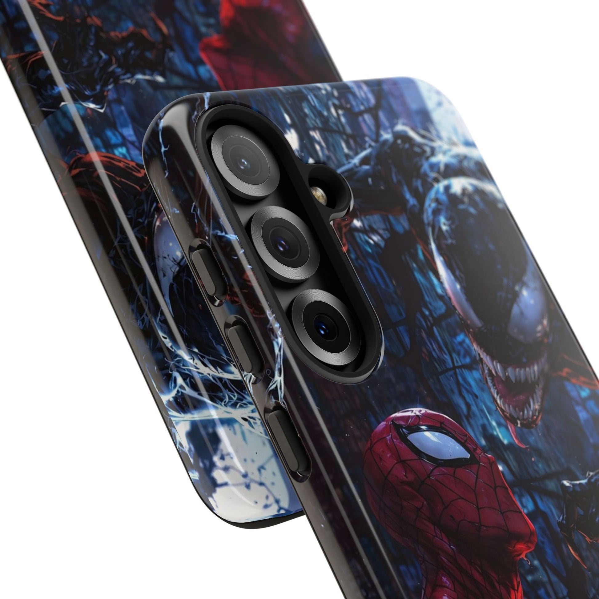 Venom x Spiderman Phone Case, Tough Cases for iPhones, Samsung, and Pixel