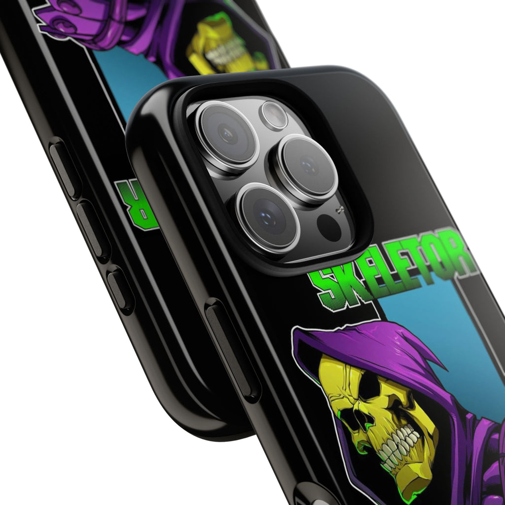 Skeletor Tough Cases for iPhones, Samsung, and Pixel