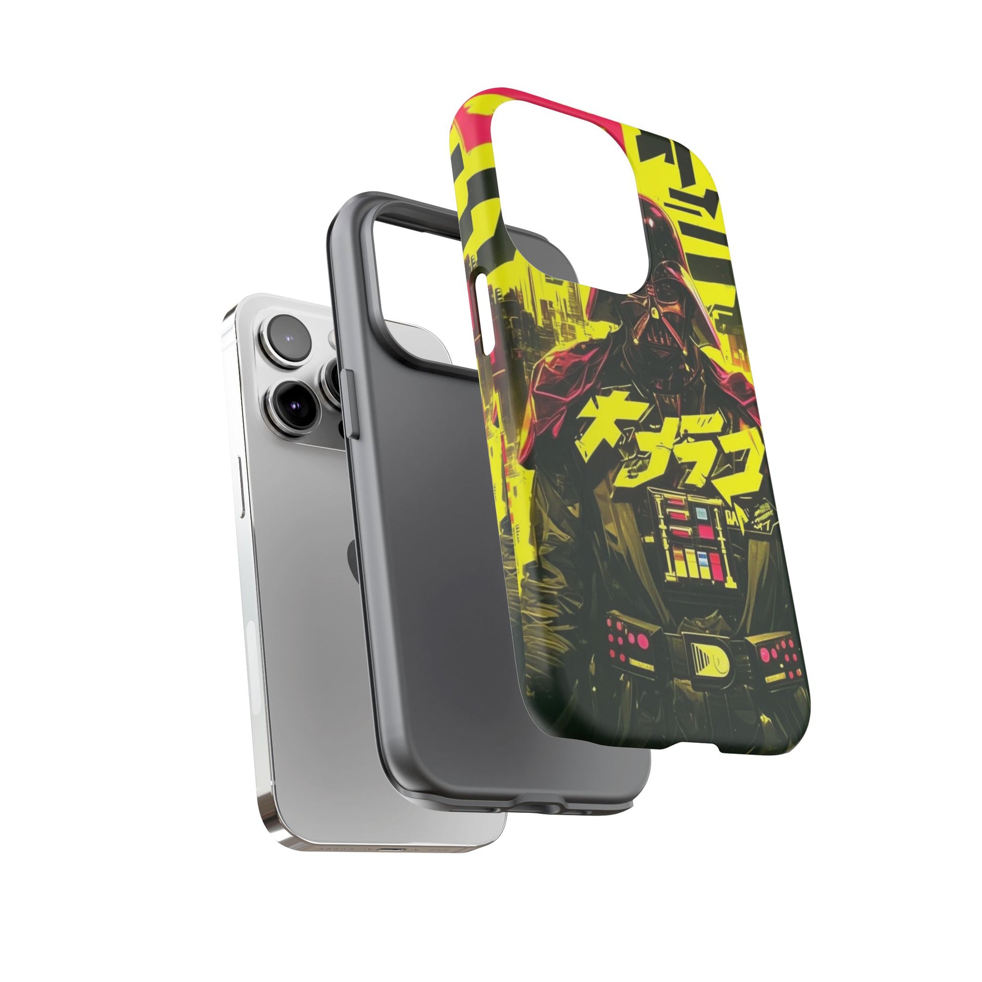 Cyberpunk X Vader Tough Cases for iPhones, Samsung, and Pixel