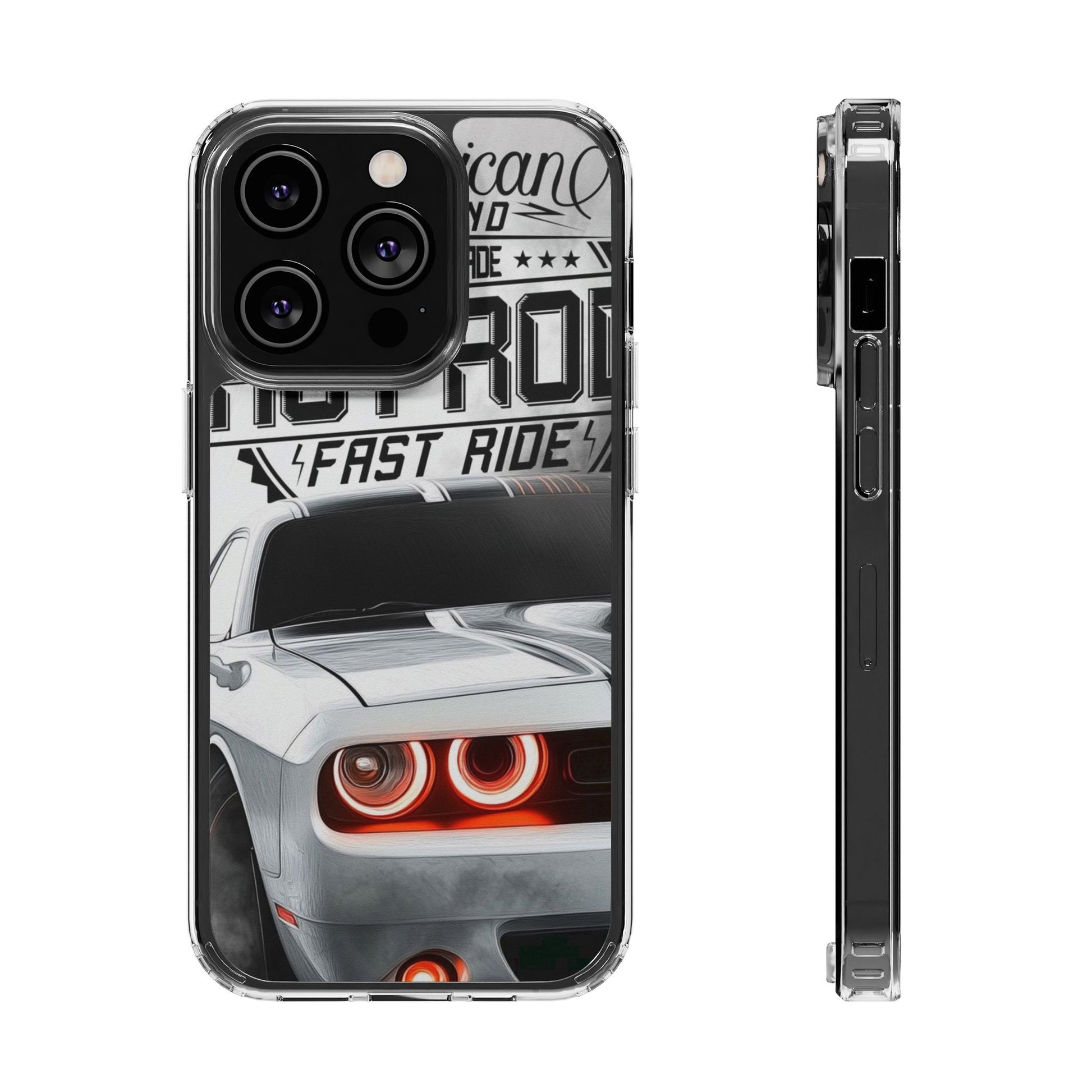 American Hot Rod Hell Cat Case for iPhone and Samsung phone