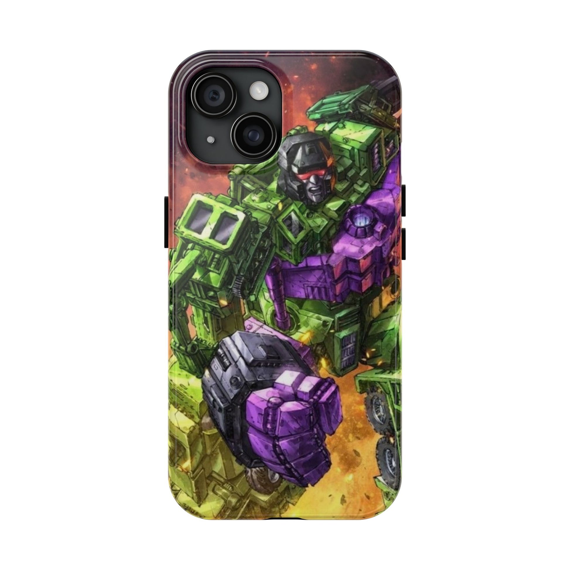 Transformer Devastator Theme Phone Cases for Iphones & Samsung Phones