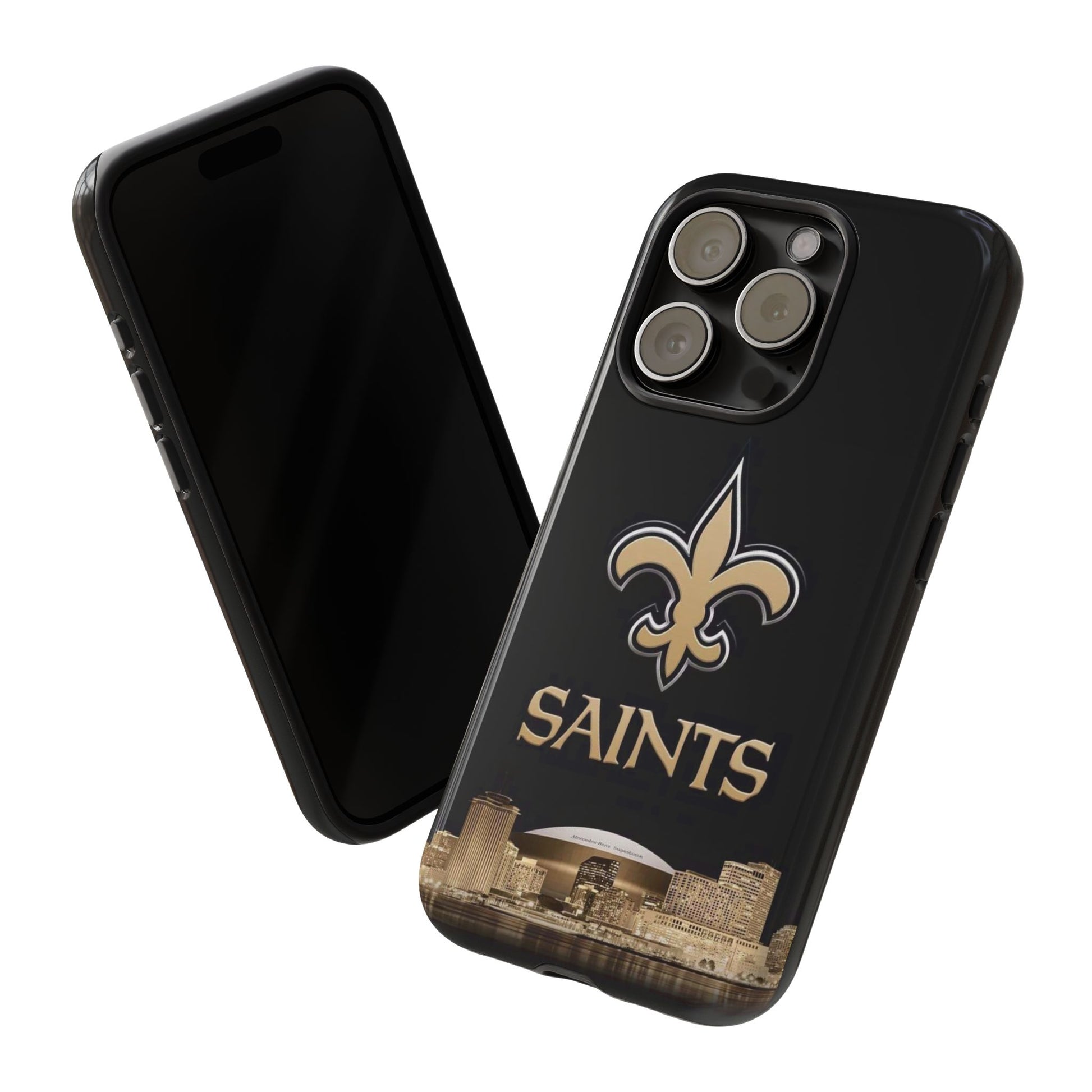 Football New Orleans Saints Logo Tough Cases for iPhones, Samsung, and Pixel