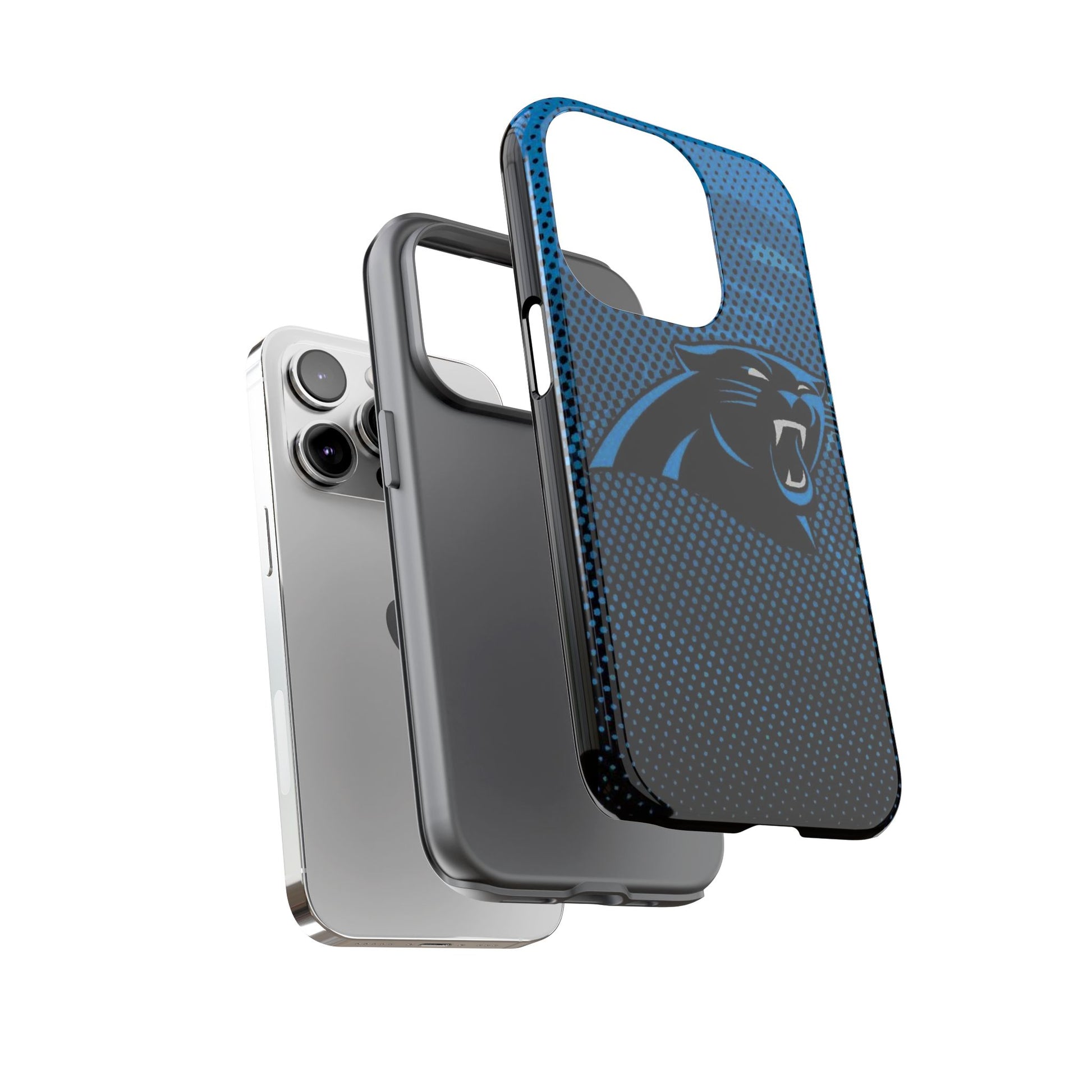 Carolina Panthers Football Logo Tough Cases for iPhones, Samsung, and Pixel