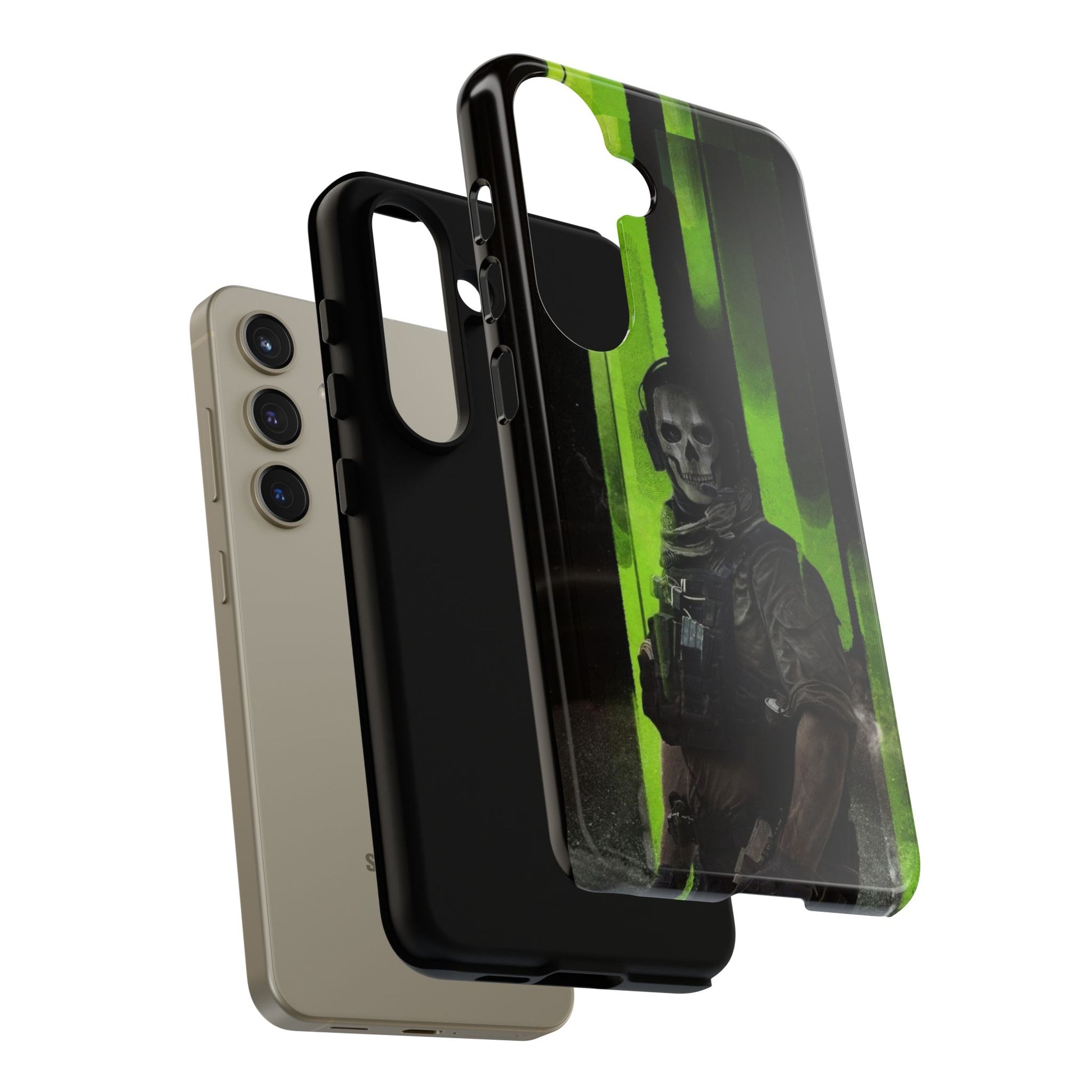 Call of Duty Ghost Tough Cases for iPhones, Samsung, and Pixel
