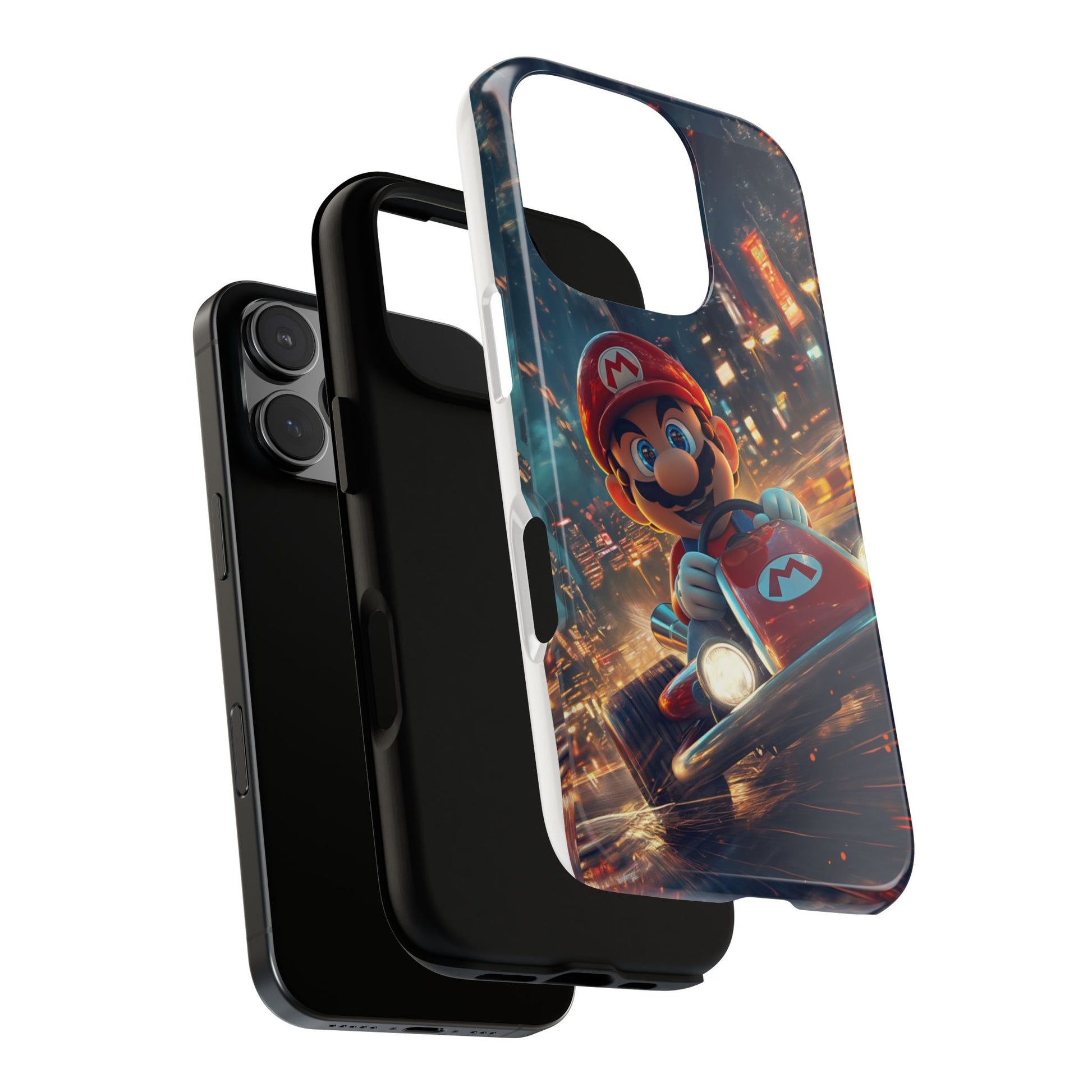 Super Mario Kart Phone Case, Tough Cases, Disney Phone for iPhones, Samsung, and Pixel