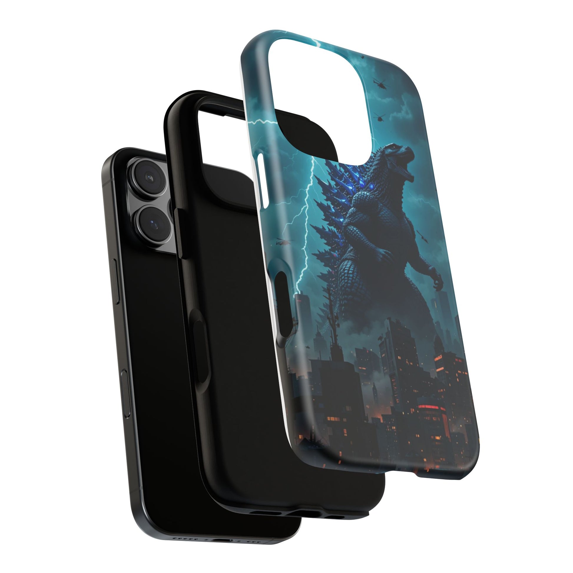 Godzilla Phone Case, Tough Cases for iPhones, Samsung, and Pixel