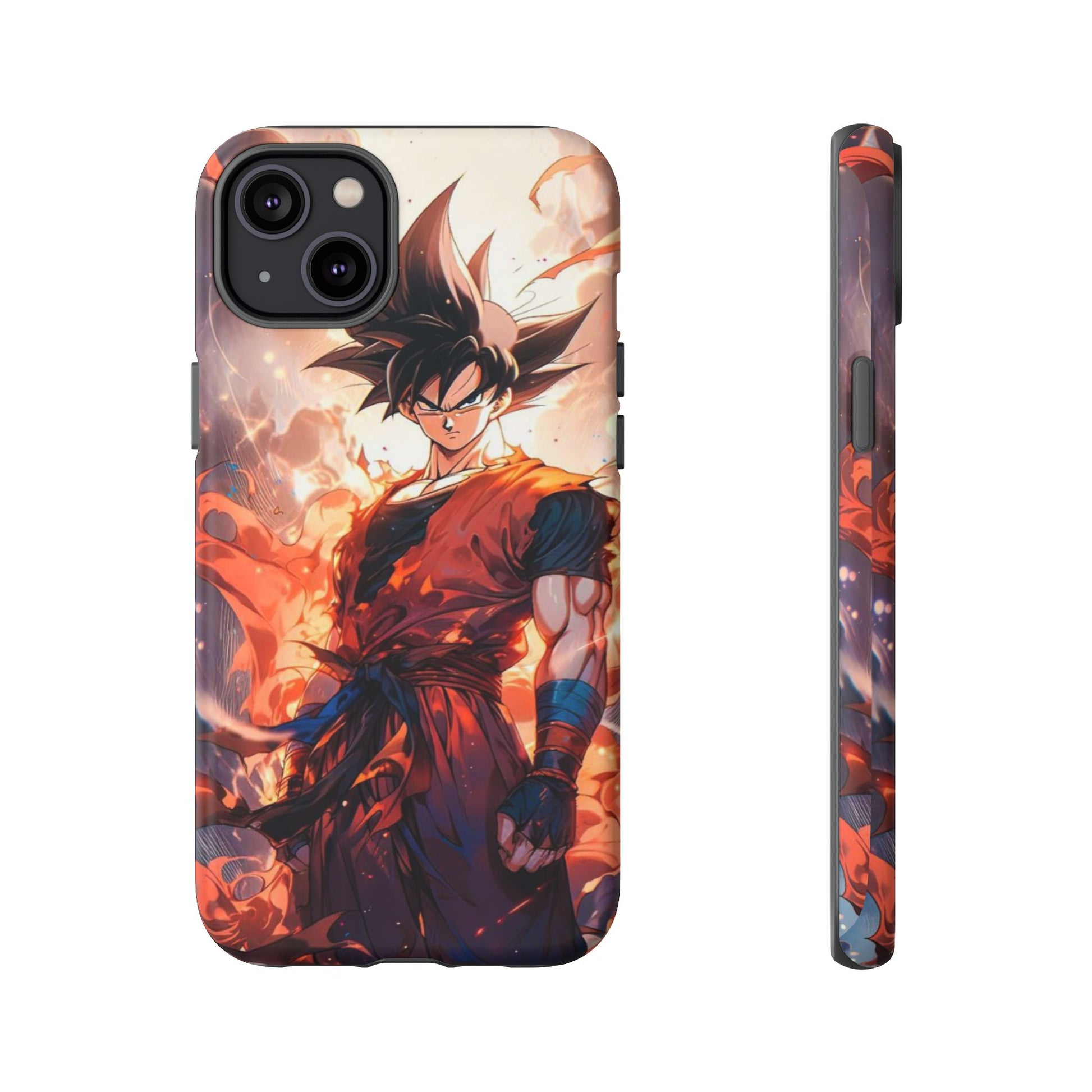 Anime Manga Dragon Ball Z Goku Tough Cases for iPhones, Samsung, and Pixel