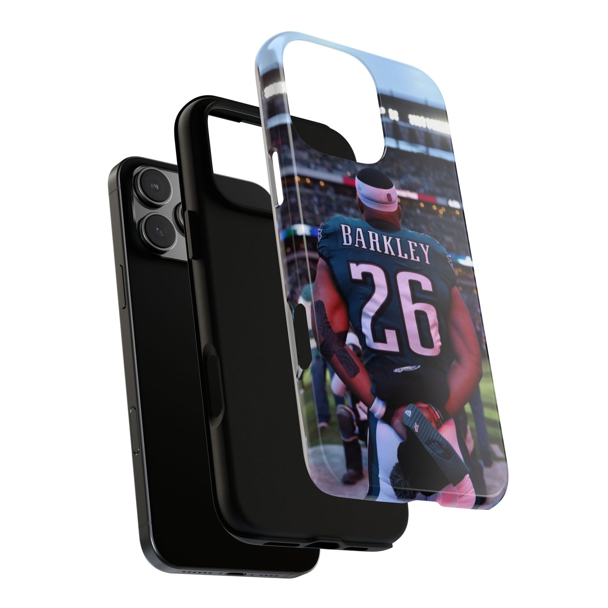 Eagles Football Saquon Barkley Tough Cases for iPhones, Samsung, and Pixel