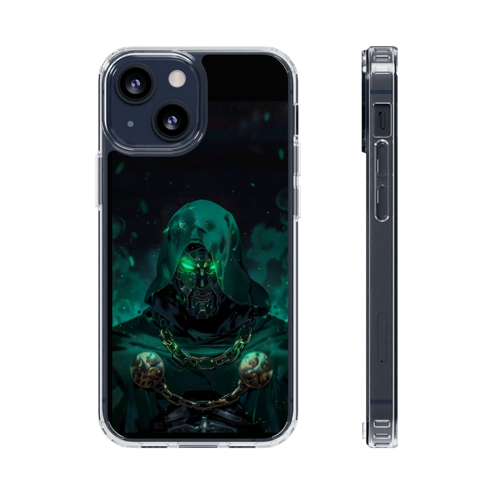 Phone Case, Comic Book Villain Themed Von Doom, Superhero Phone Cover, Geeky