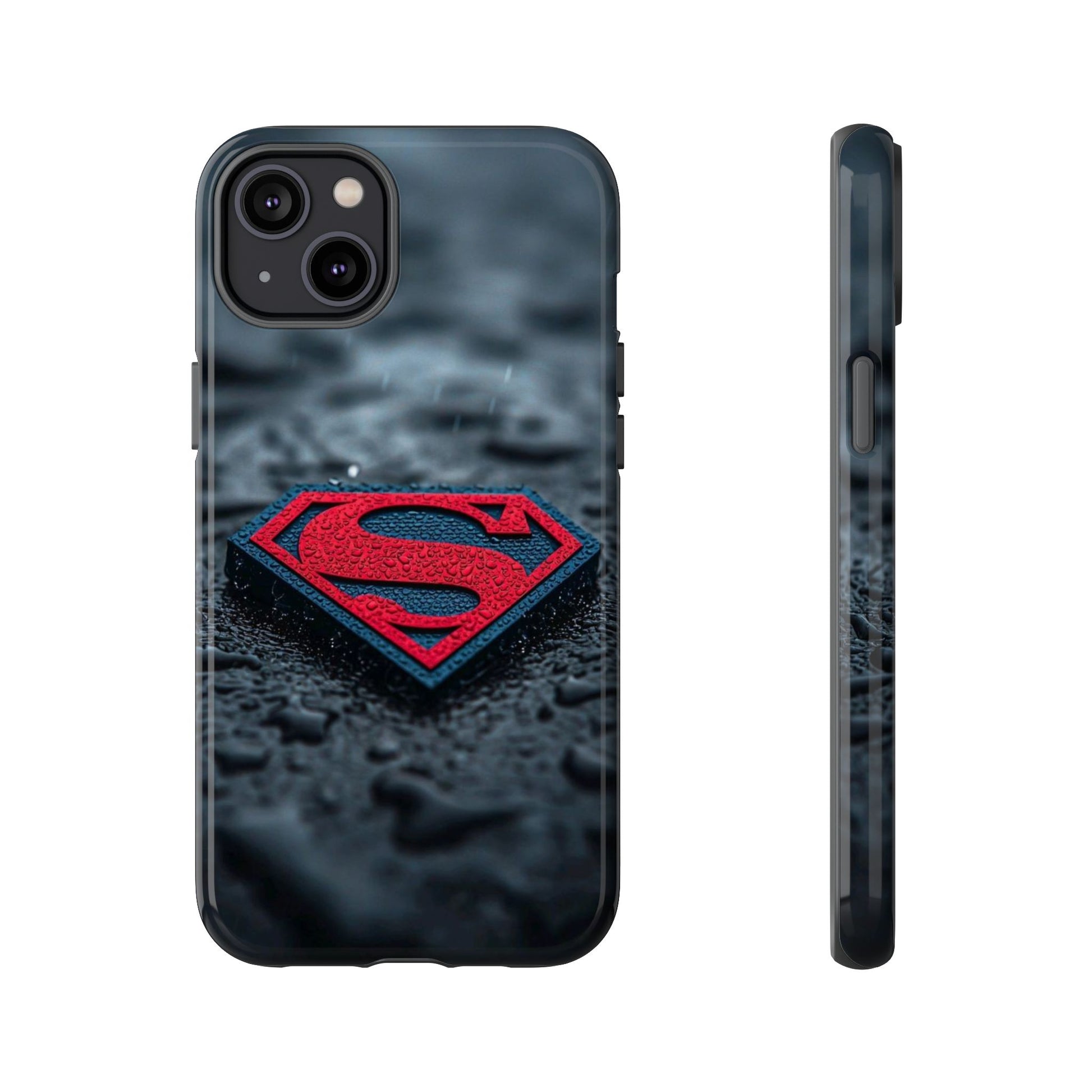 Superman Logo Tough Cases for iPhones, Samsung, and Pixel