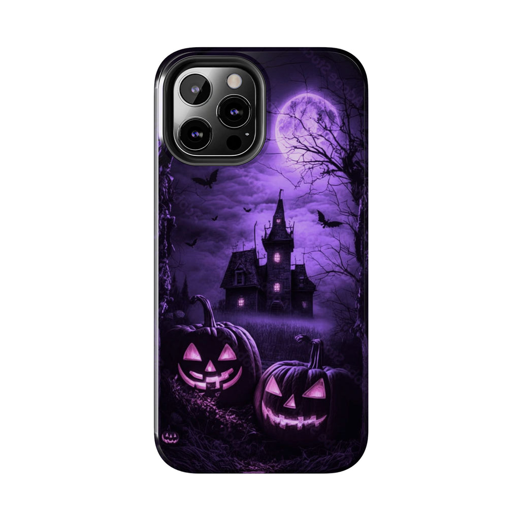 Haunted House Halloween Theme Phone Cases for iPhones & Samsung Phones