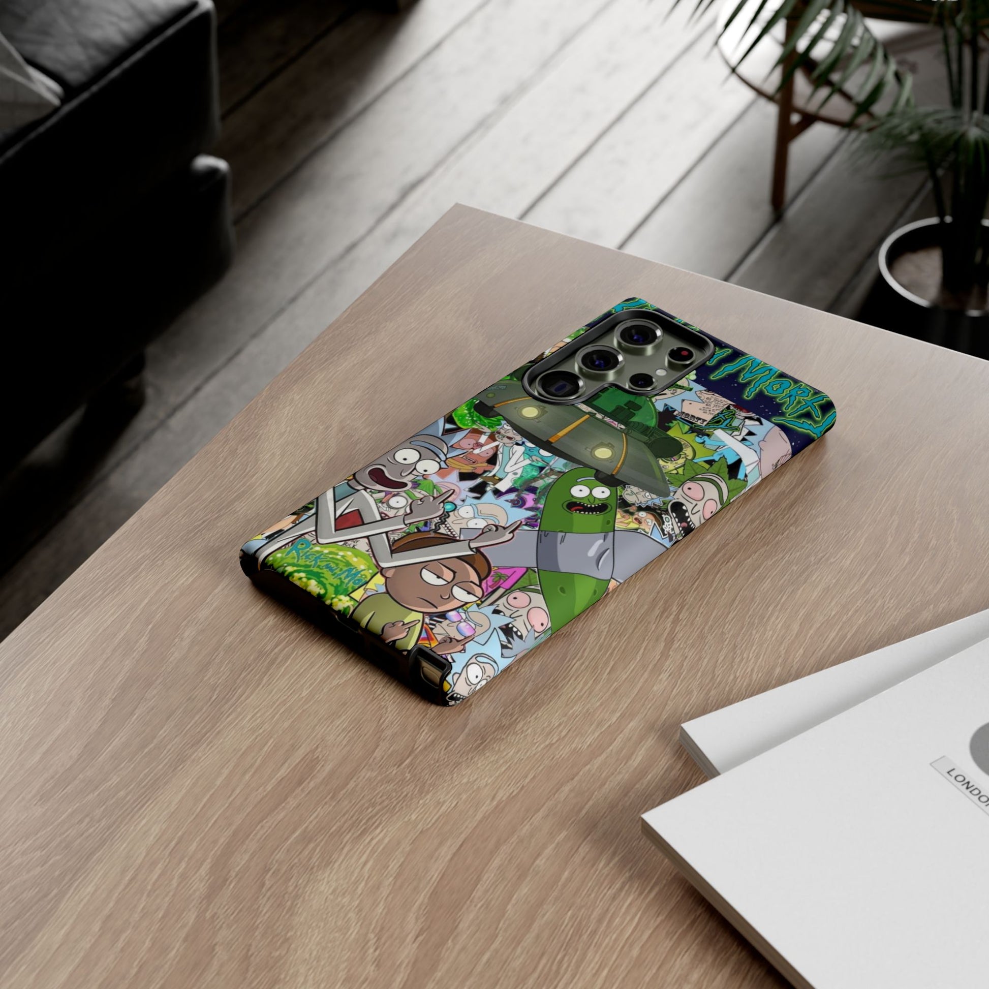 Rick and Morty Phone Case, Tough Cases for iPhones, Samsung, and Pixel