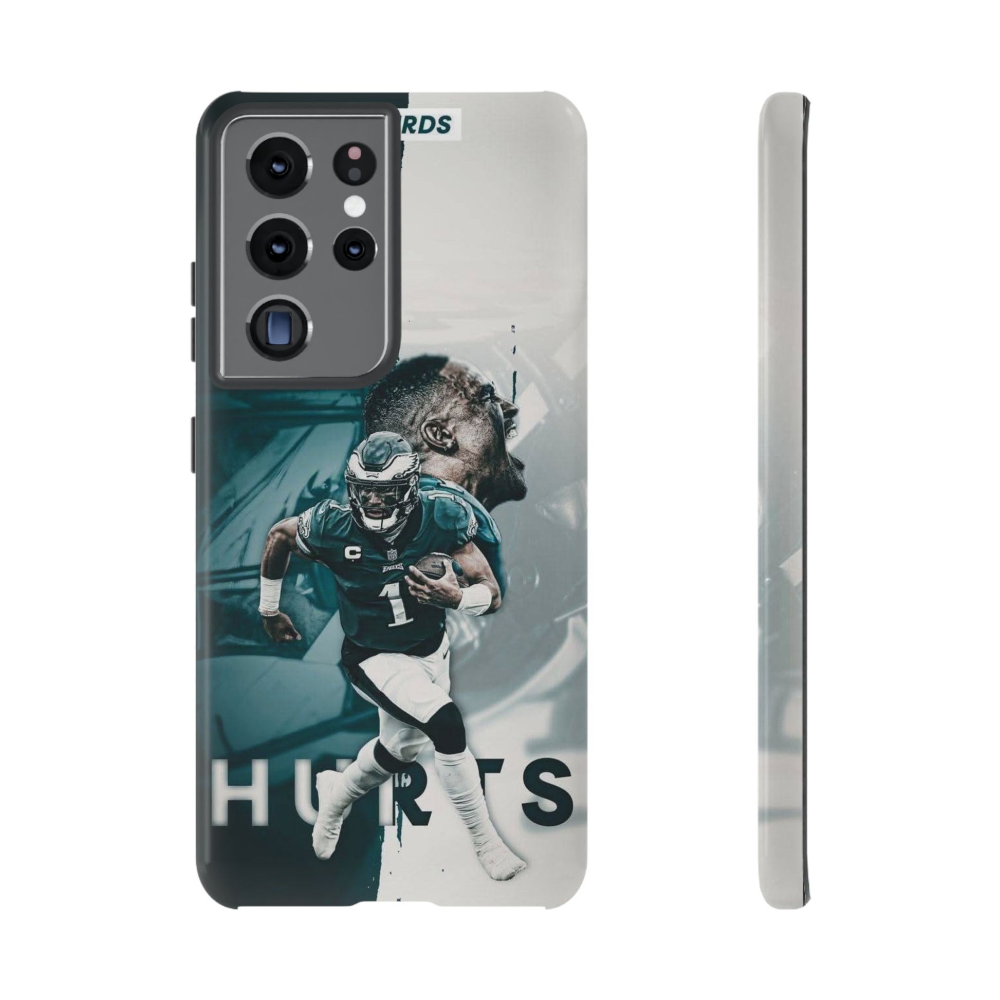 Jalen Hurts Eagles Football Tough Cases for iPhones, Samsung, and Pixel