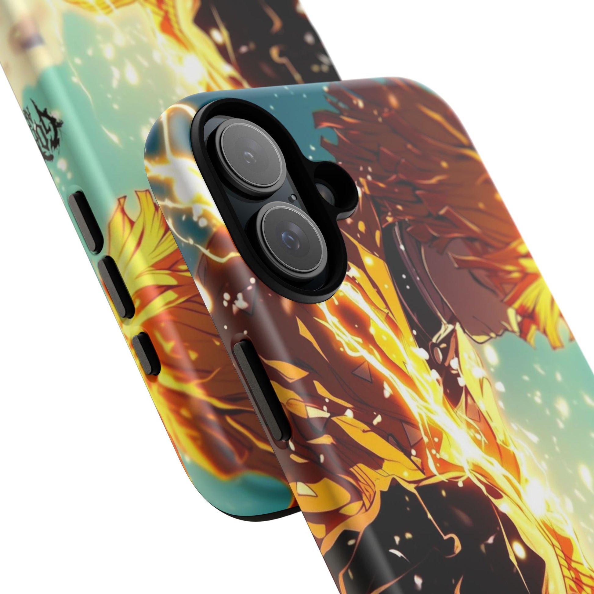Demon Slayer Zenitsu Anime Theme Phone Case, Tough Cases for iPhones, Samsung, and Pixel