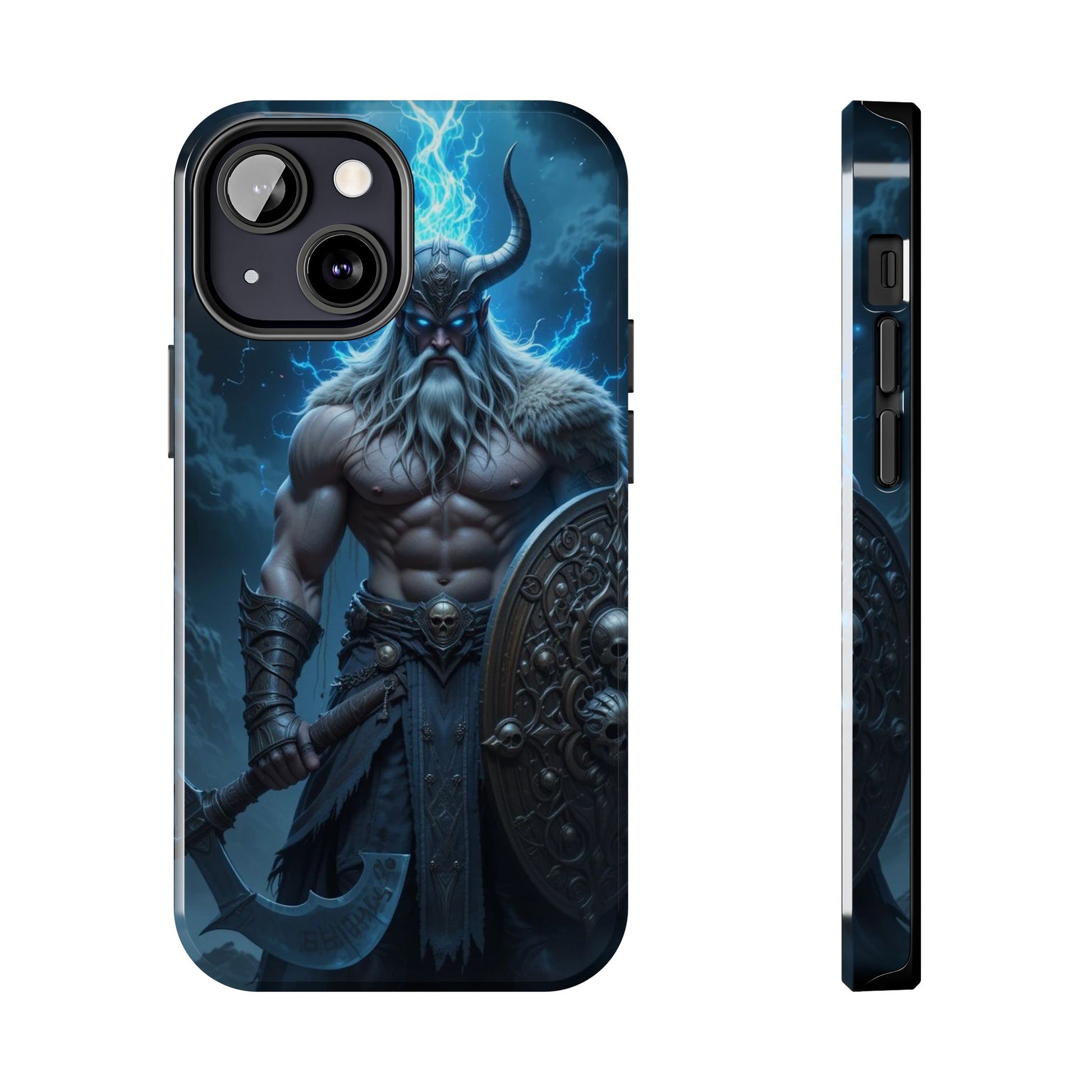 Viking Warrior Theme Phone Cases for iPhones & Samsung Phones