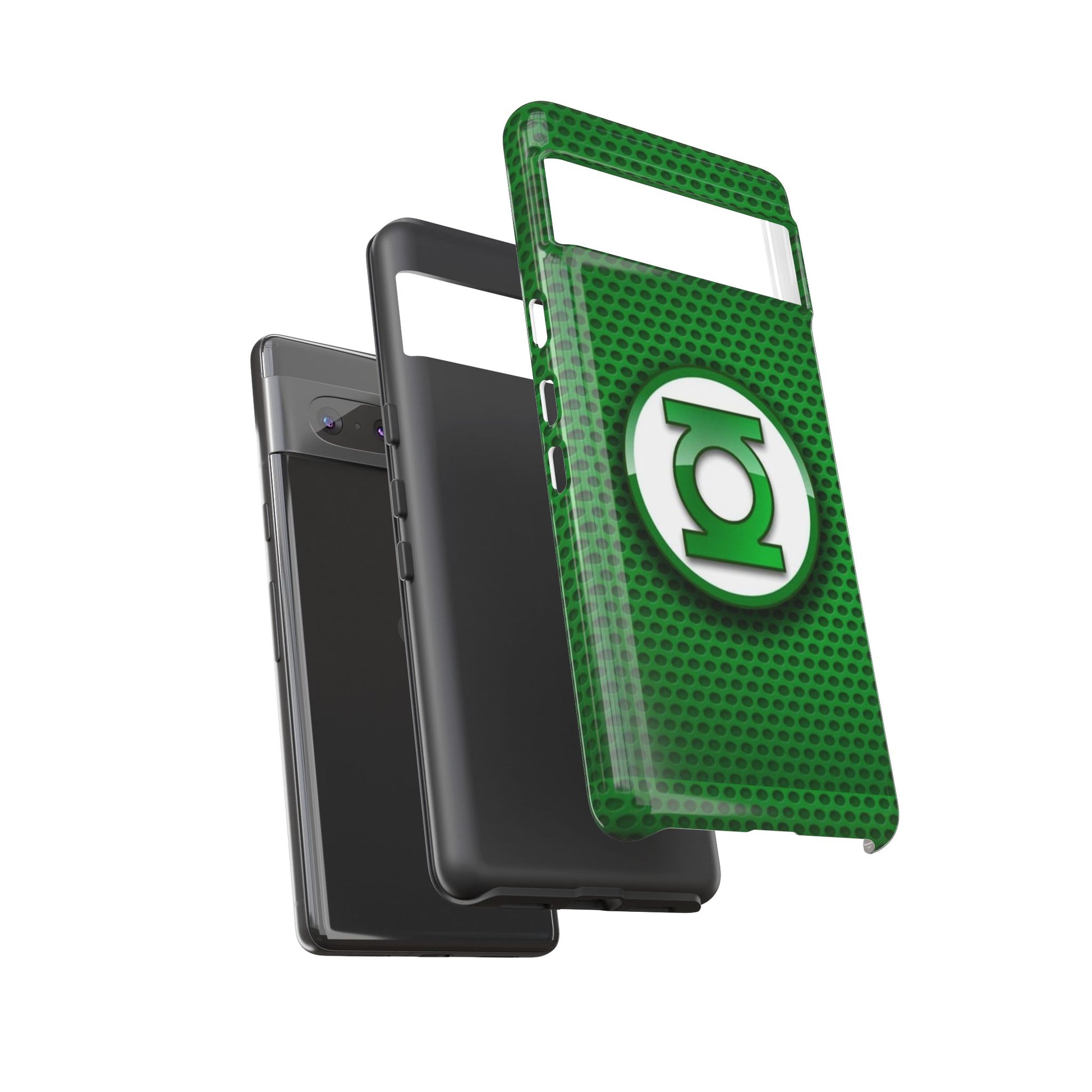 Green Lantern Logo Phone Case, Tough Cases, DC Case for iPhones, Samsung, and Pixel
