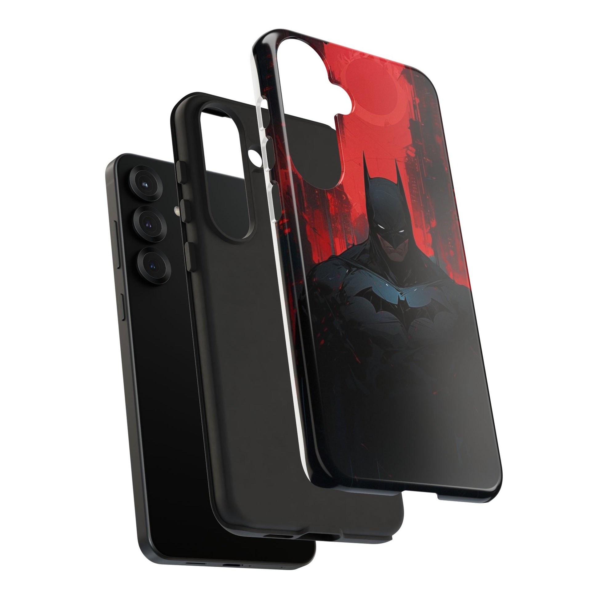 The Dark Knight Batman Tough Cases for iPhones, Samsung, and Pixel