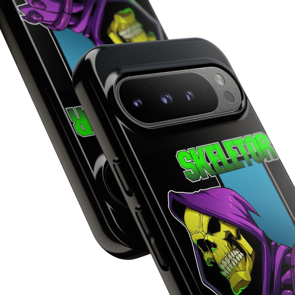 Skeletor Tough Cases for iPhones, Samsung, and Pixel