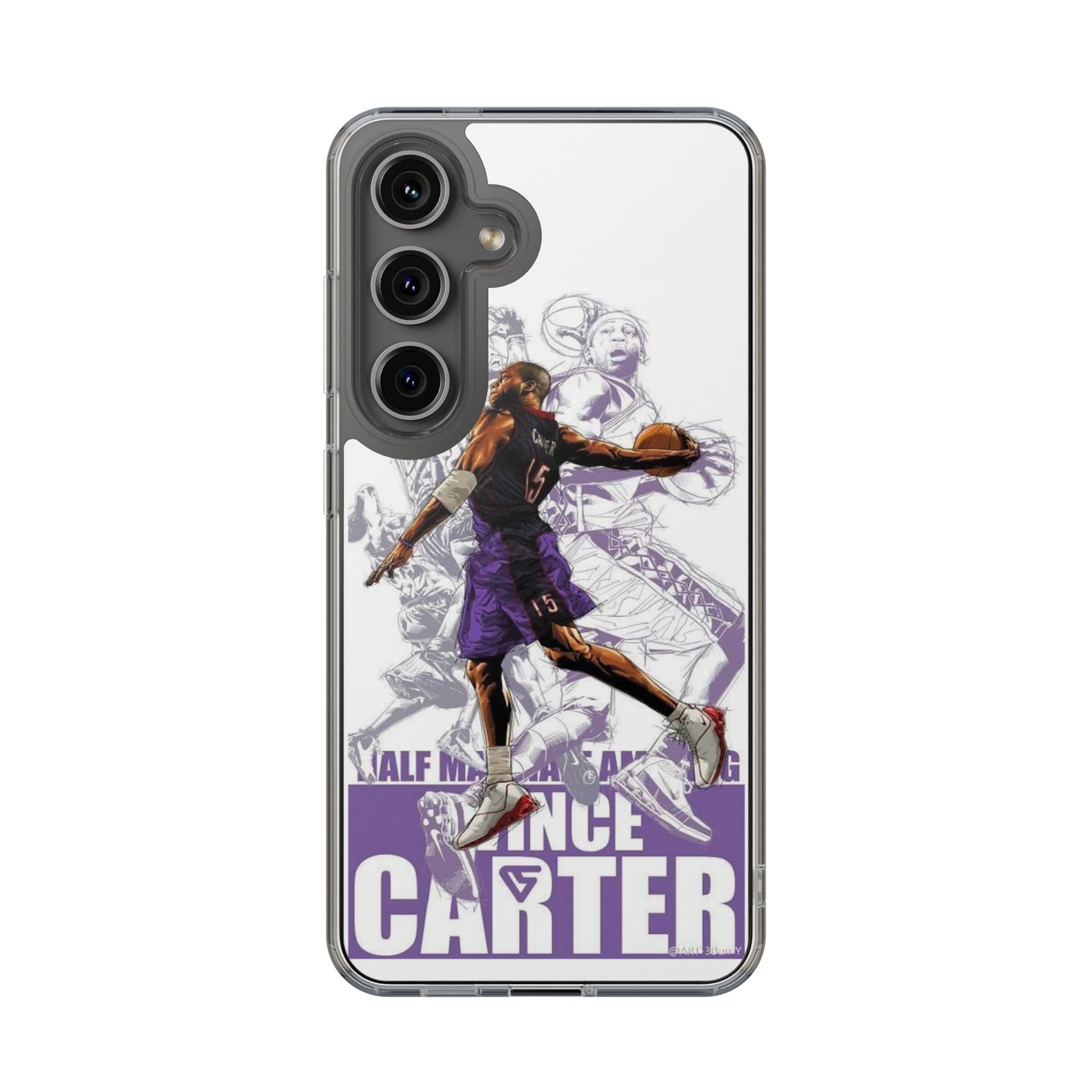 Slam Dunk Champ Vince Carter Protective Iphone and Samsung case