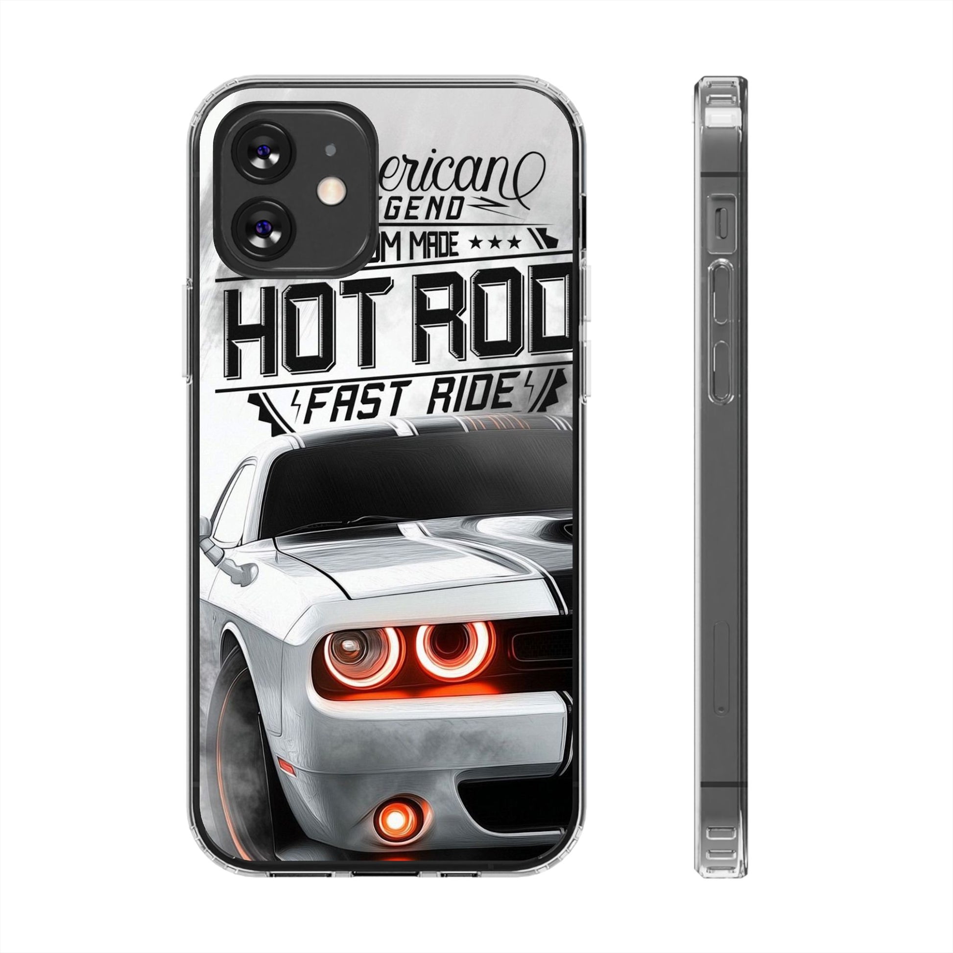 American Hot Rod Hell Cat Case for iPhone and Samsung phone