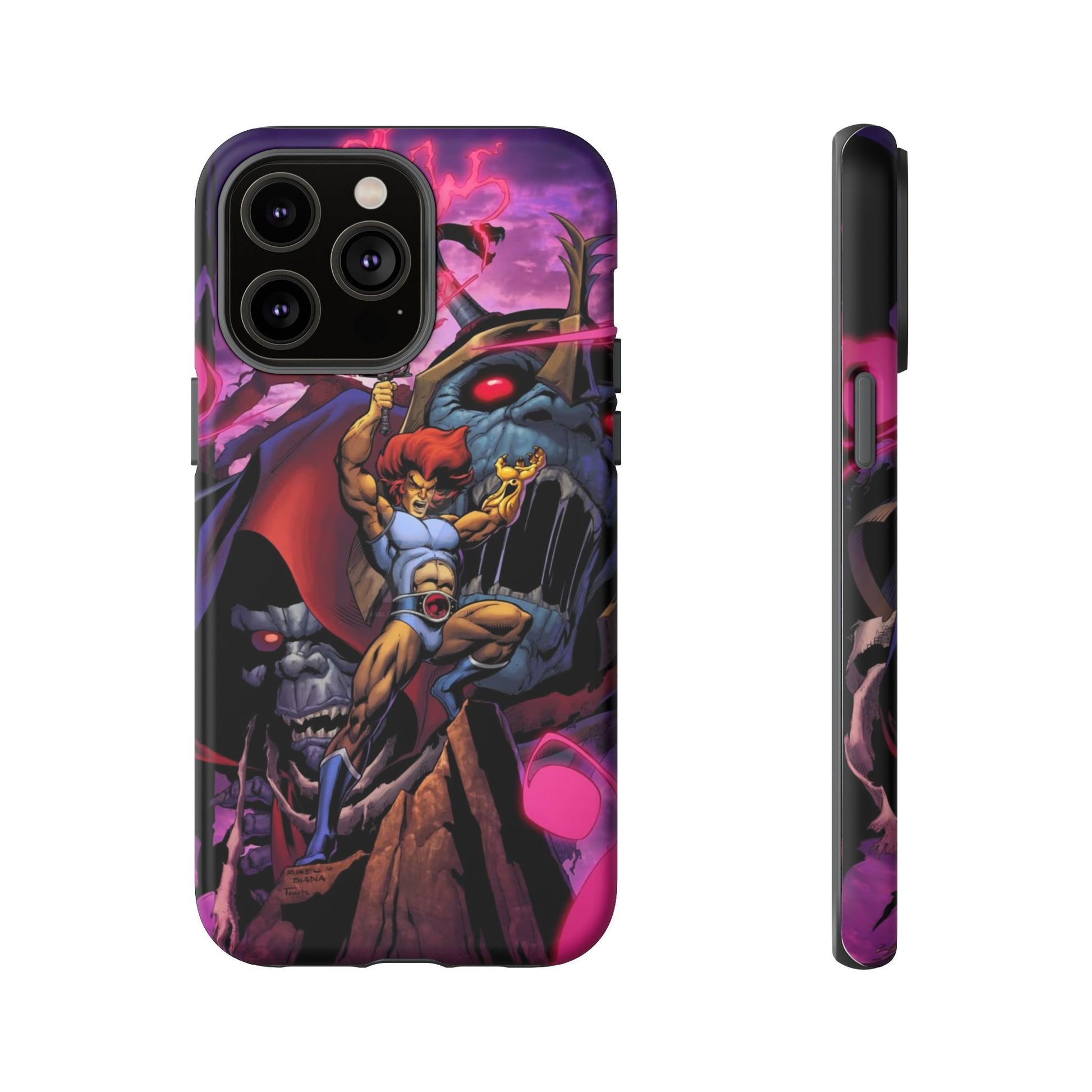 Thundercats Lion O x Mumra Tough Cases for iPhones, Samsung, and Pixel