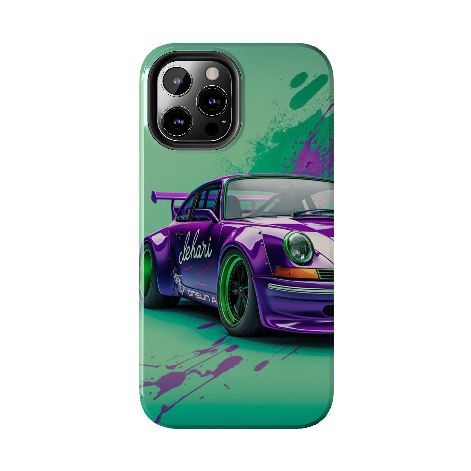 Purple 911 Carerra GT Theme Phone Case for iPhone & Samsung Galaxy Phones