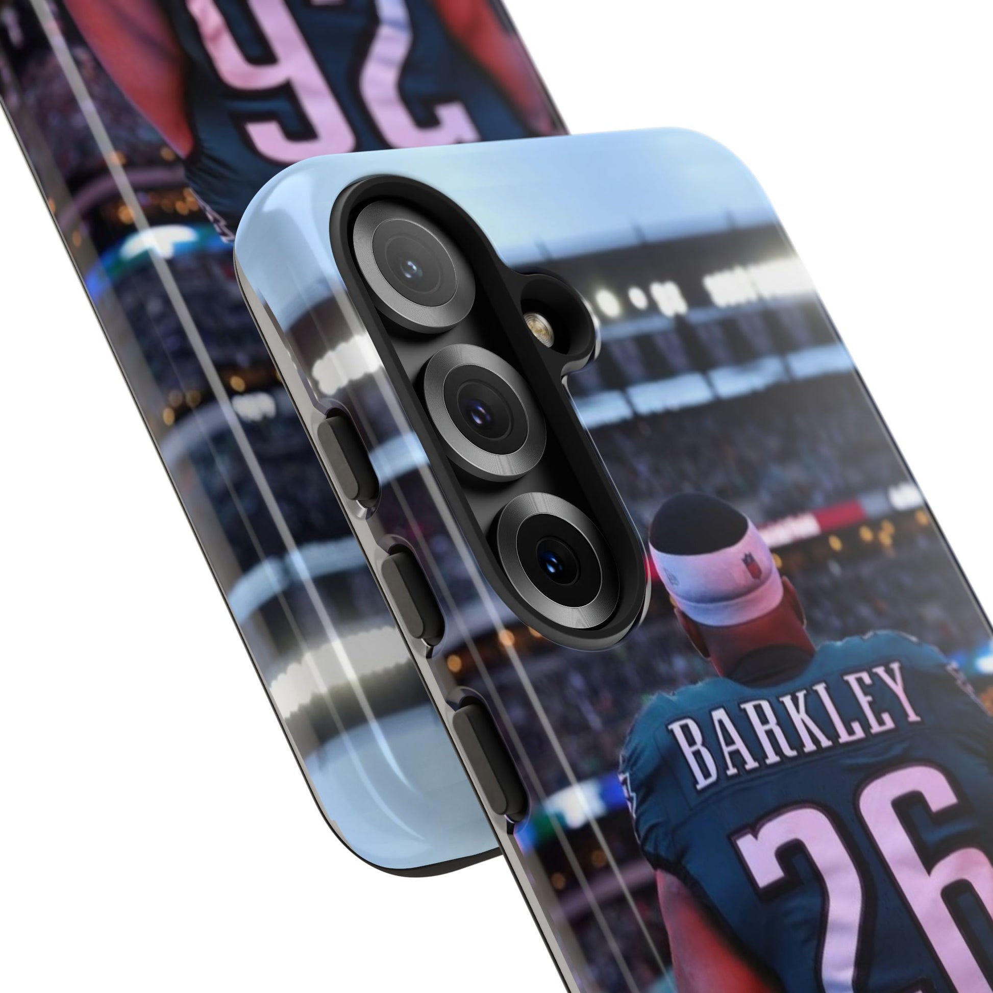 Eagles Football Saquon Barkley Tough Cases for iPhones, Samsung, and Pixel