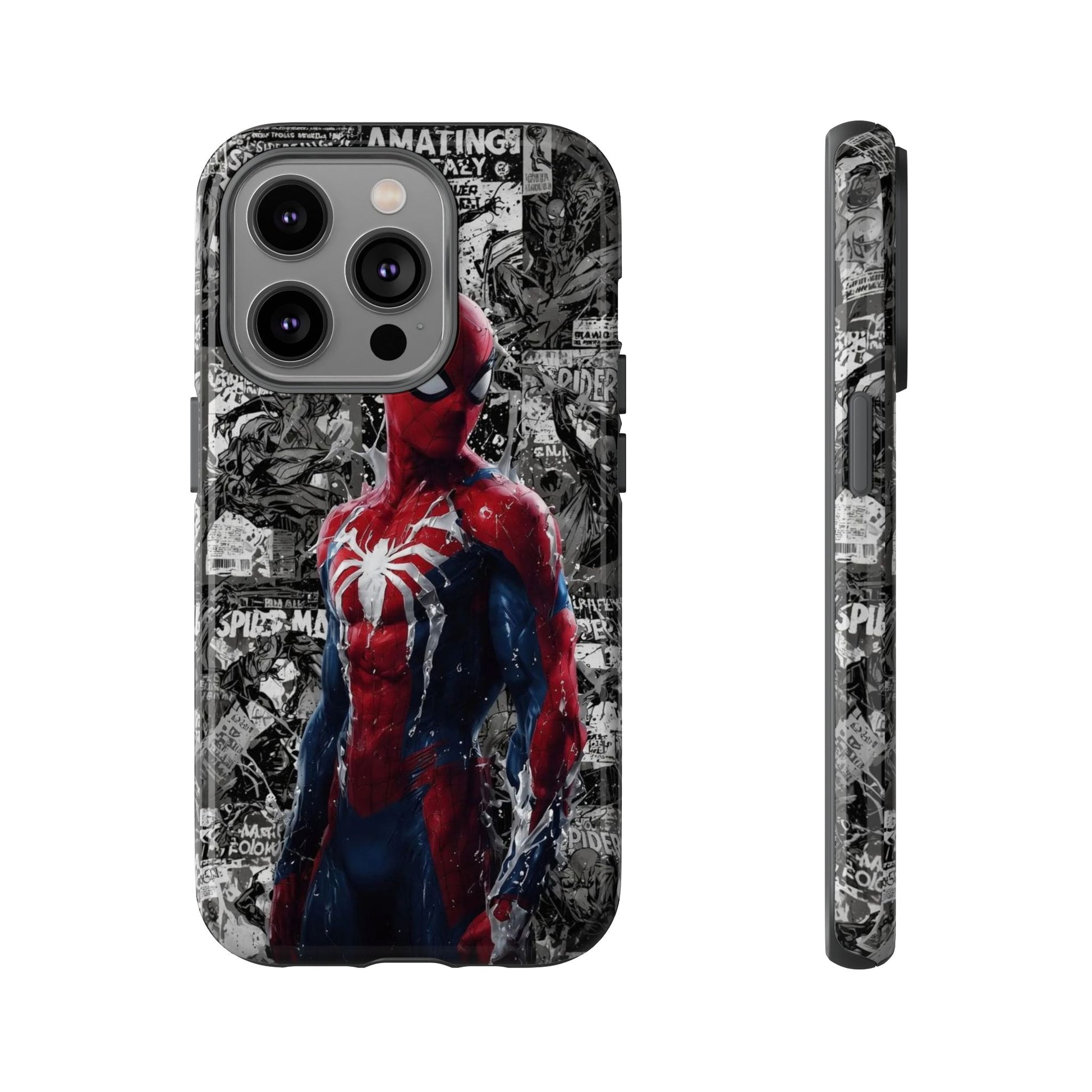 Spiderman Phone Case, Tough Cases for iPhones, Samsung, and Pixel
