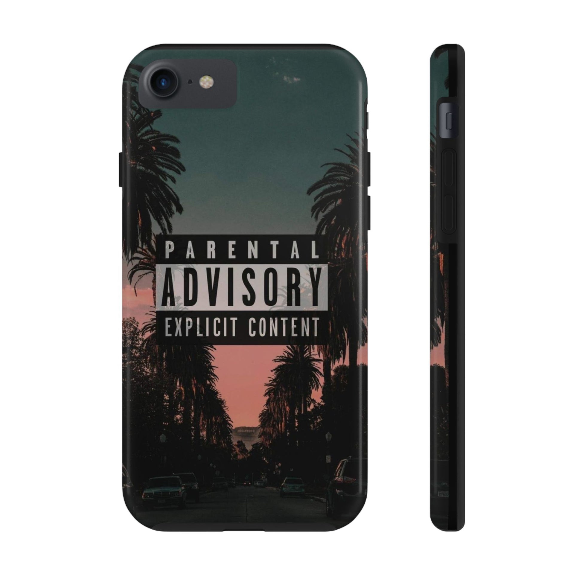 Parental Advisory Tough Phone Cases for Iphones & Samsung Durable